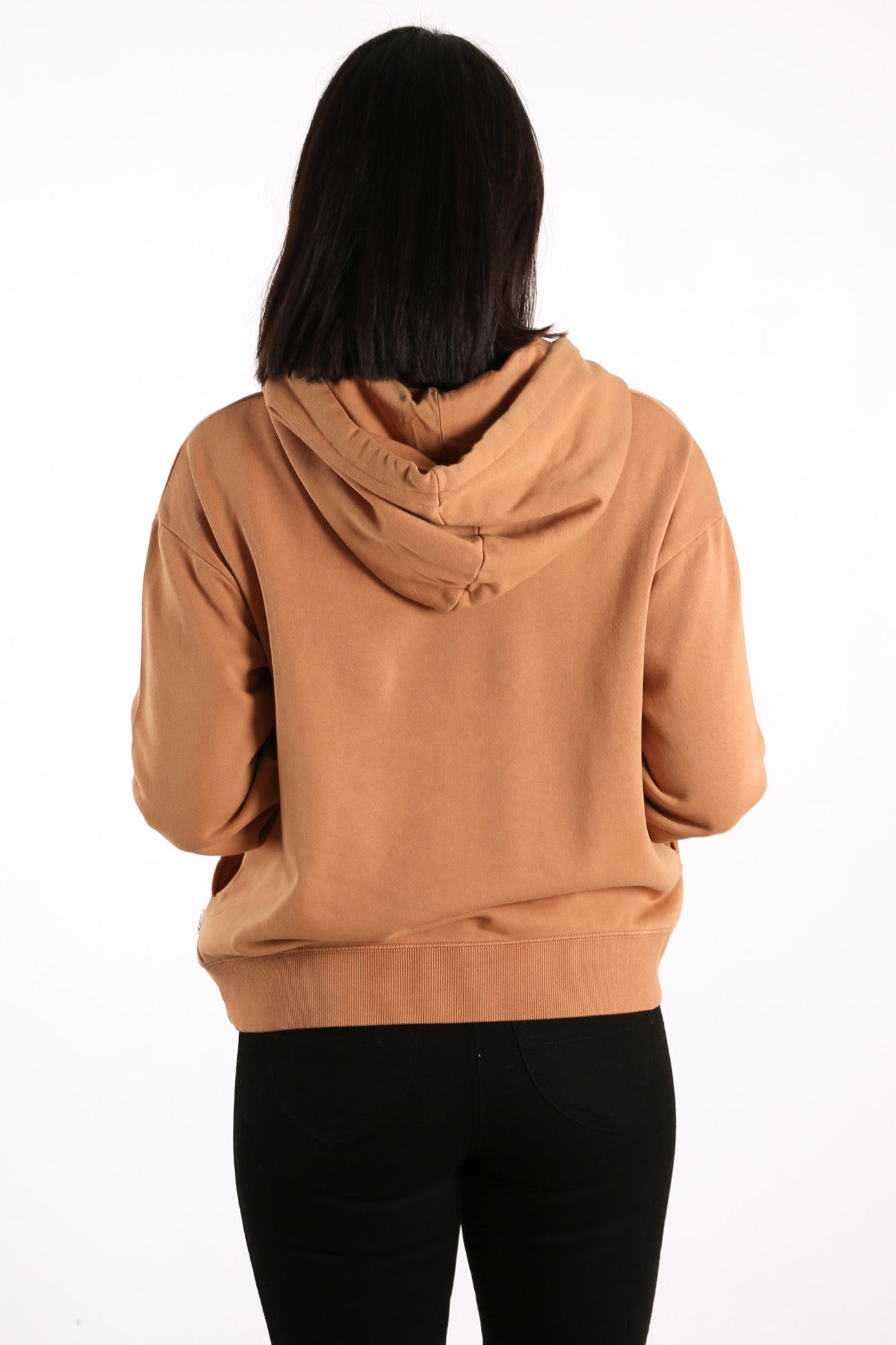 RVCA Flipped Pigment Hoodie Camel