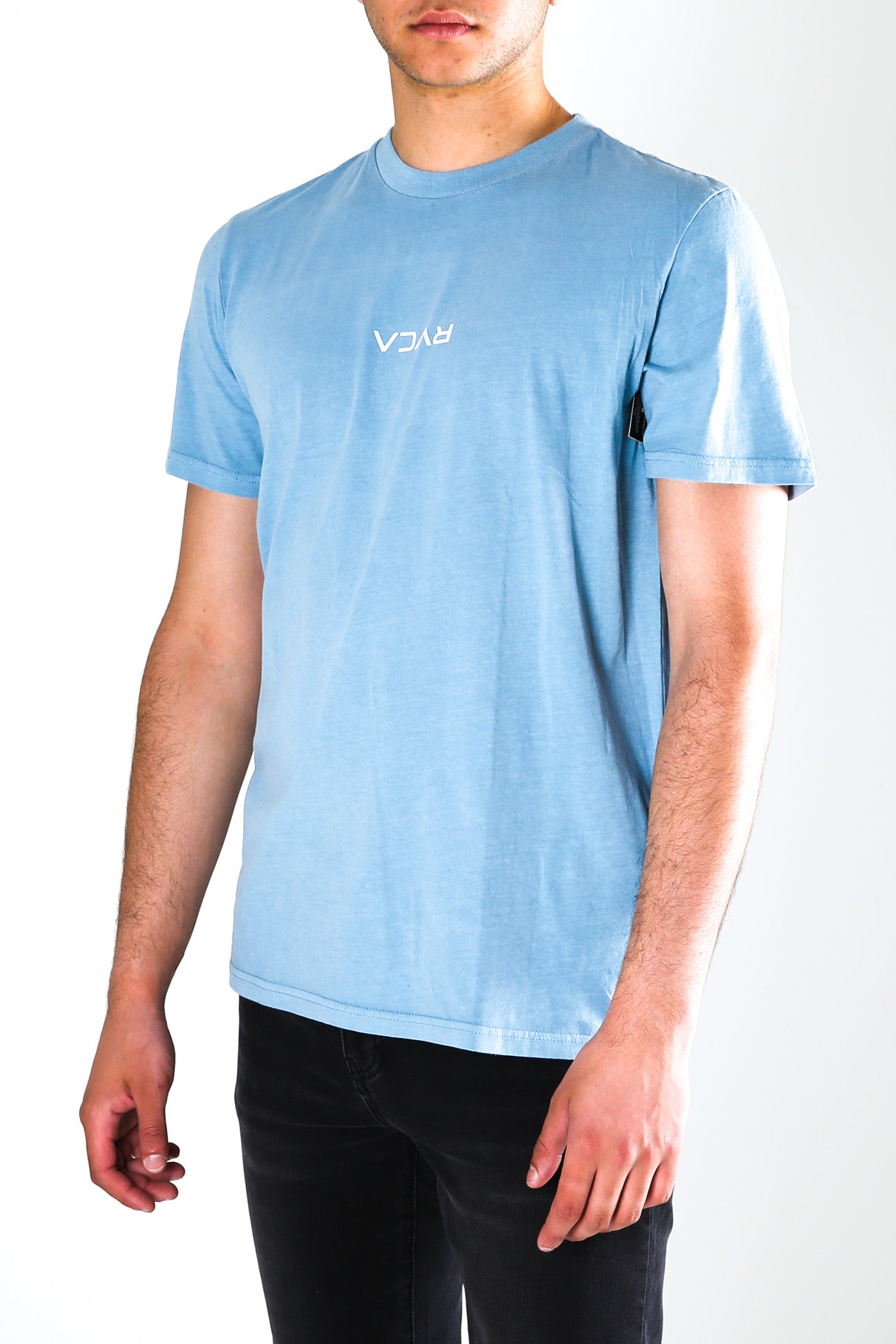 RVCA Mini Flipped Short Sleeve Tee Aged Indigo