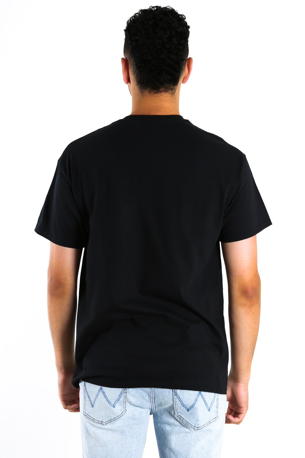 Rainbow Mag Tee Black