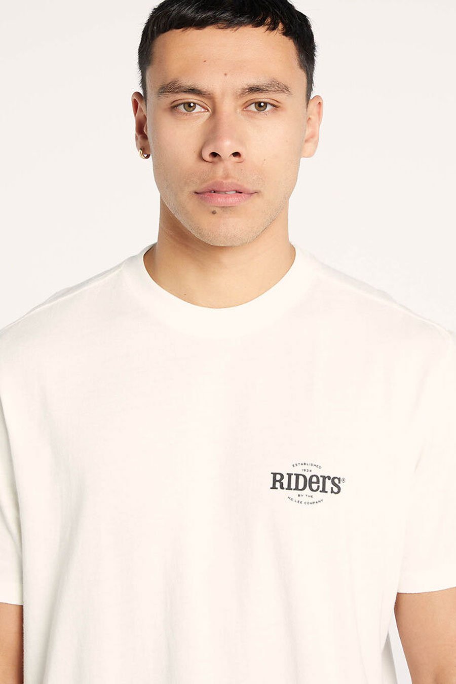 Riders EST 1934 Tee Vintage White