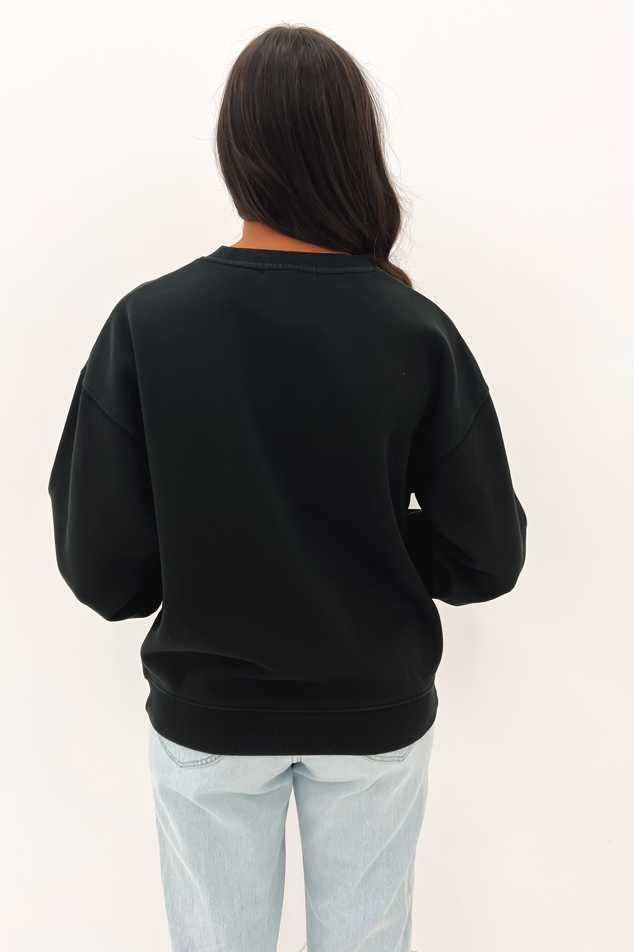 Roaring Tiger Relaxed Sweater Vintage Black