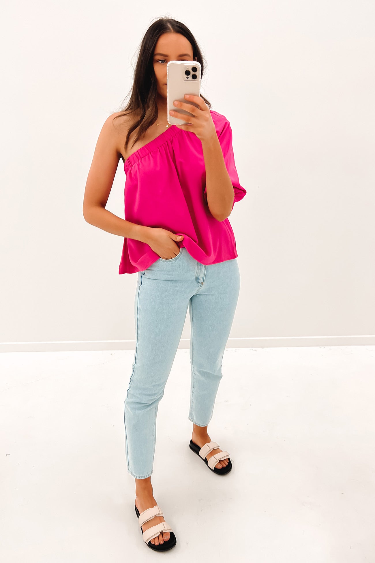 Roman Top Pink