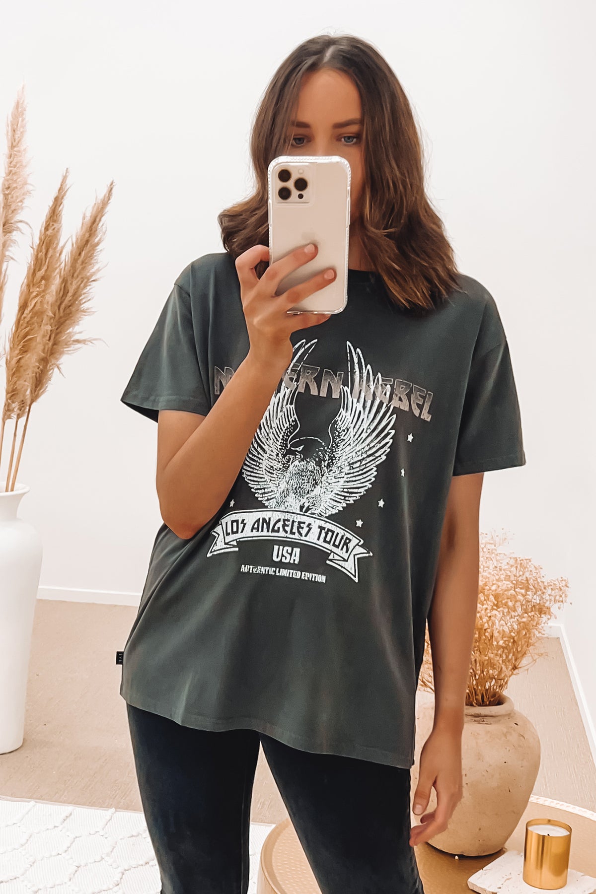 Romi Tee Charcoal