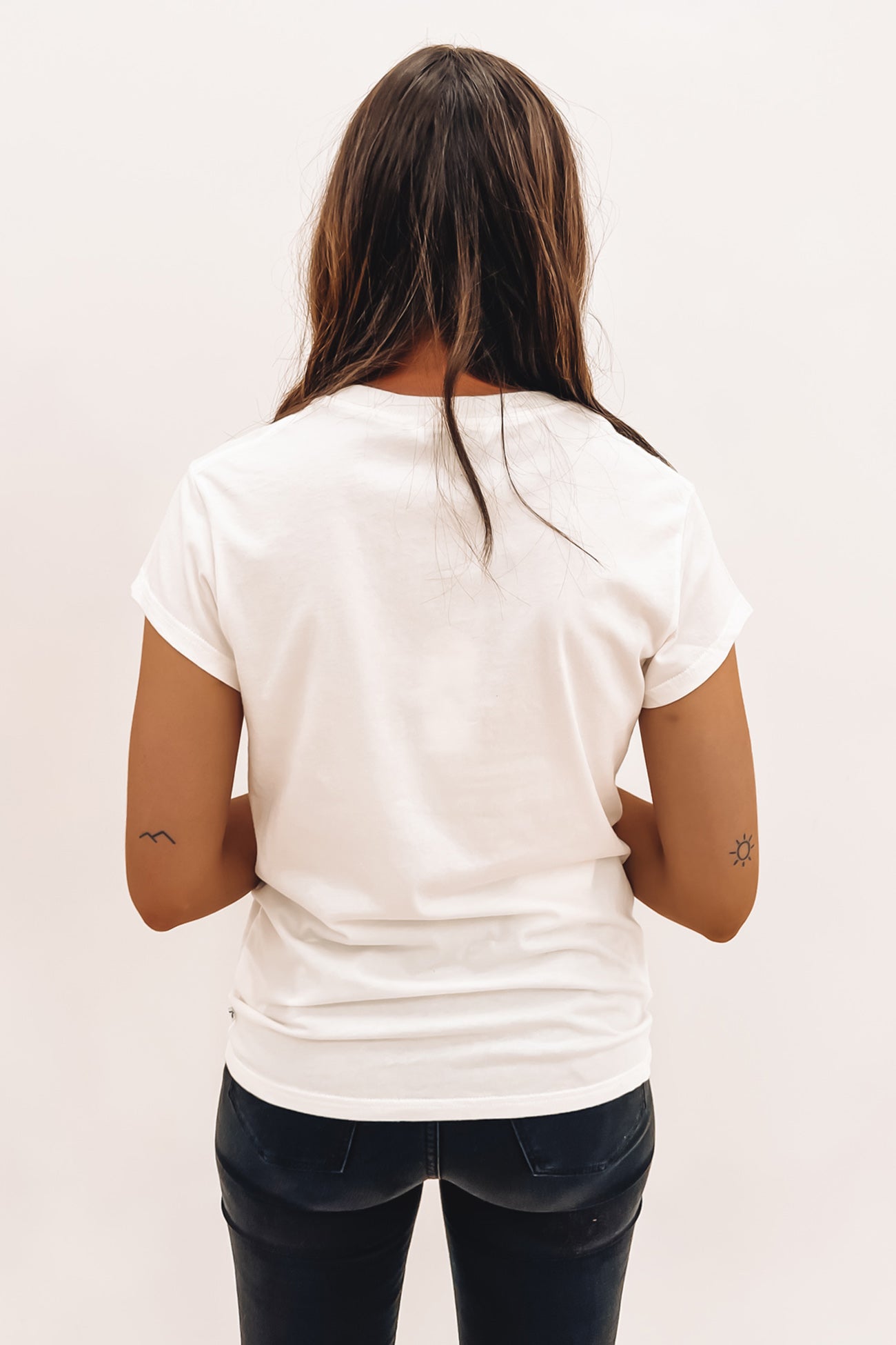 Rusty Essentials Classic Slim Tee Ceramic White