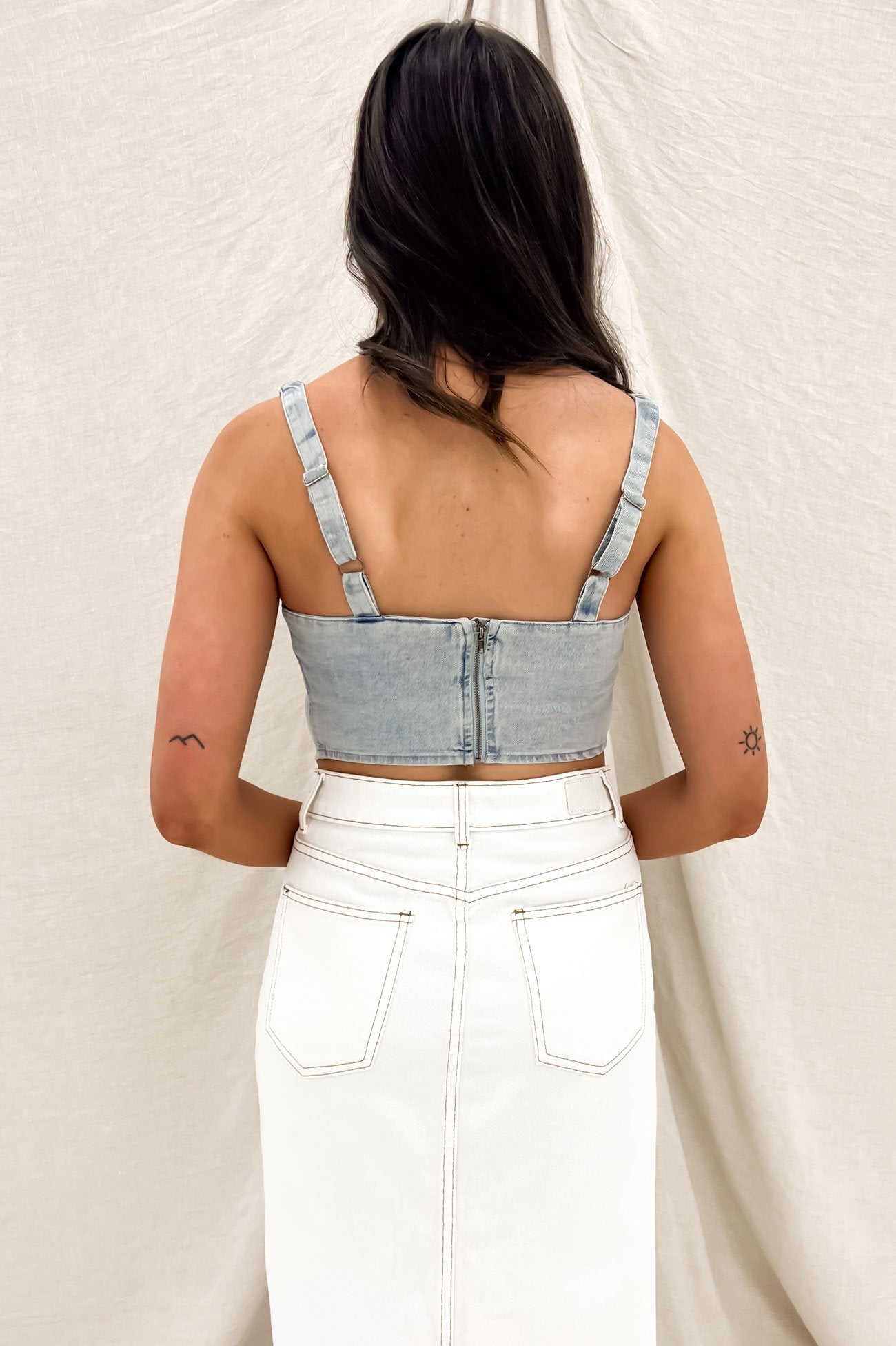 Sara Corset Light Blue