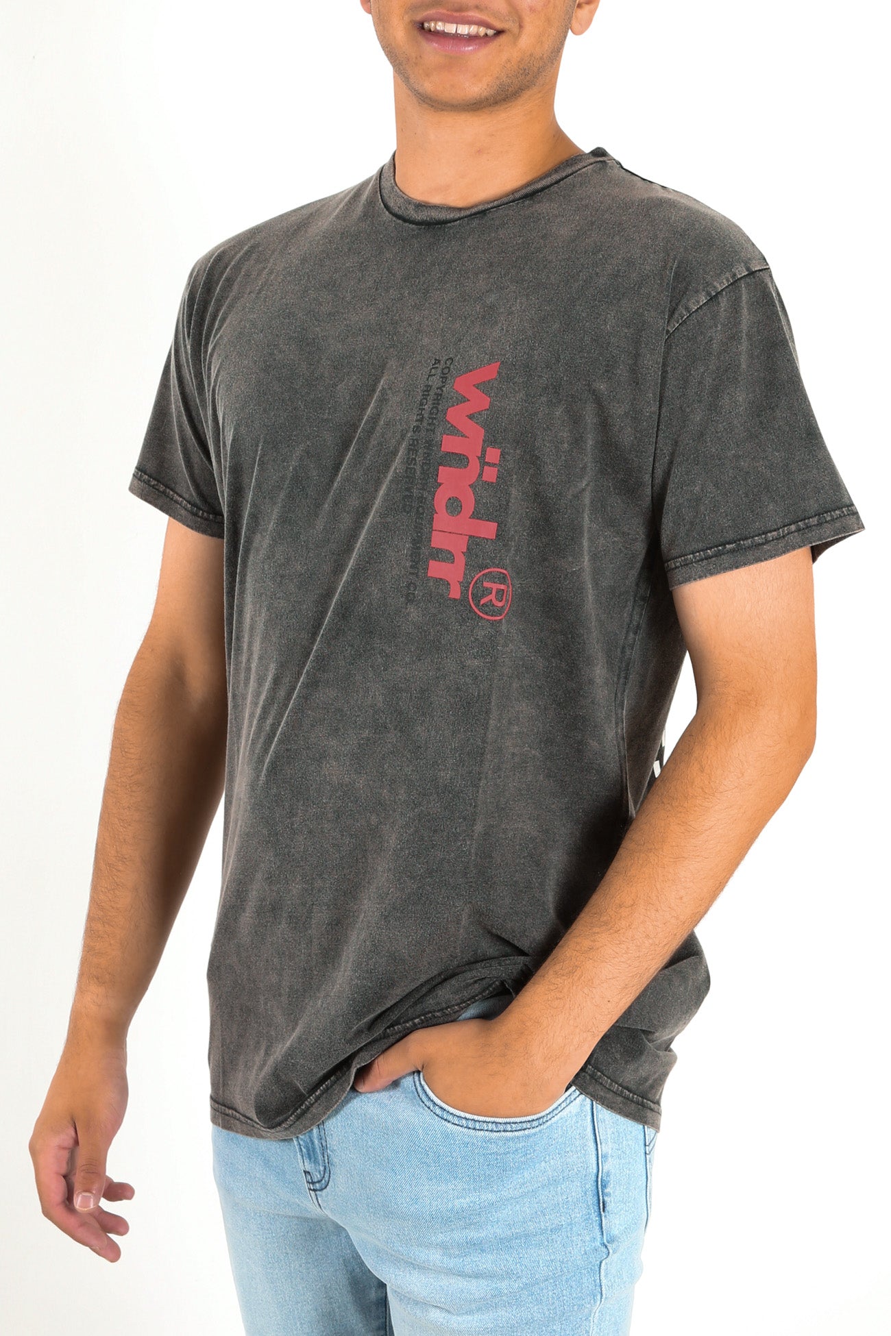 Scotts Custom Fit Tee Washed Black