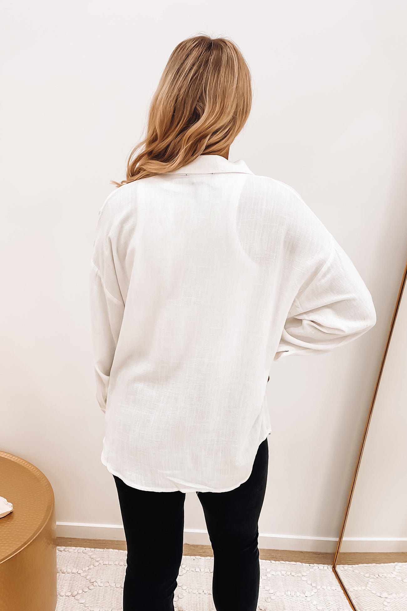 Scout Oversized Shirt White