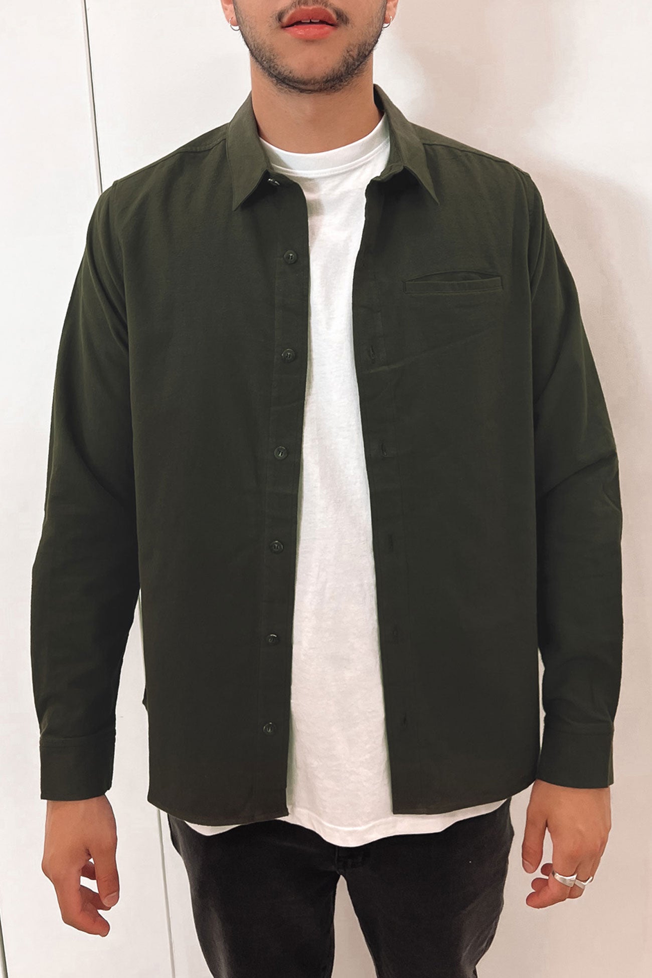 Service Flannel Long Sleeve Shirt Duffle Bag