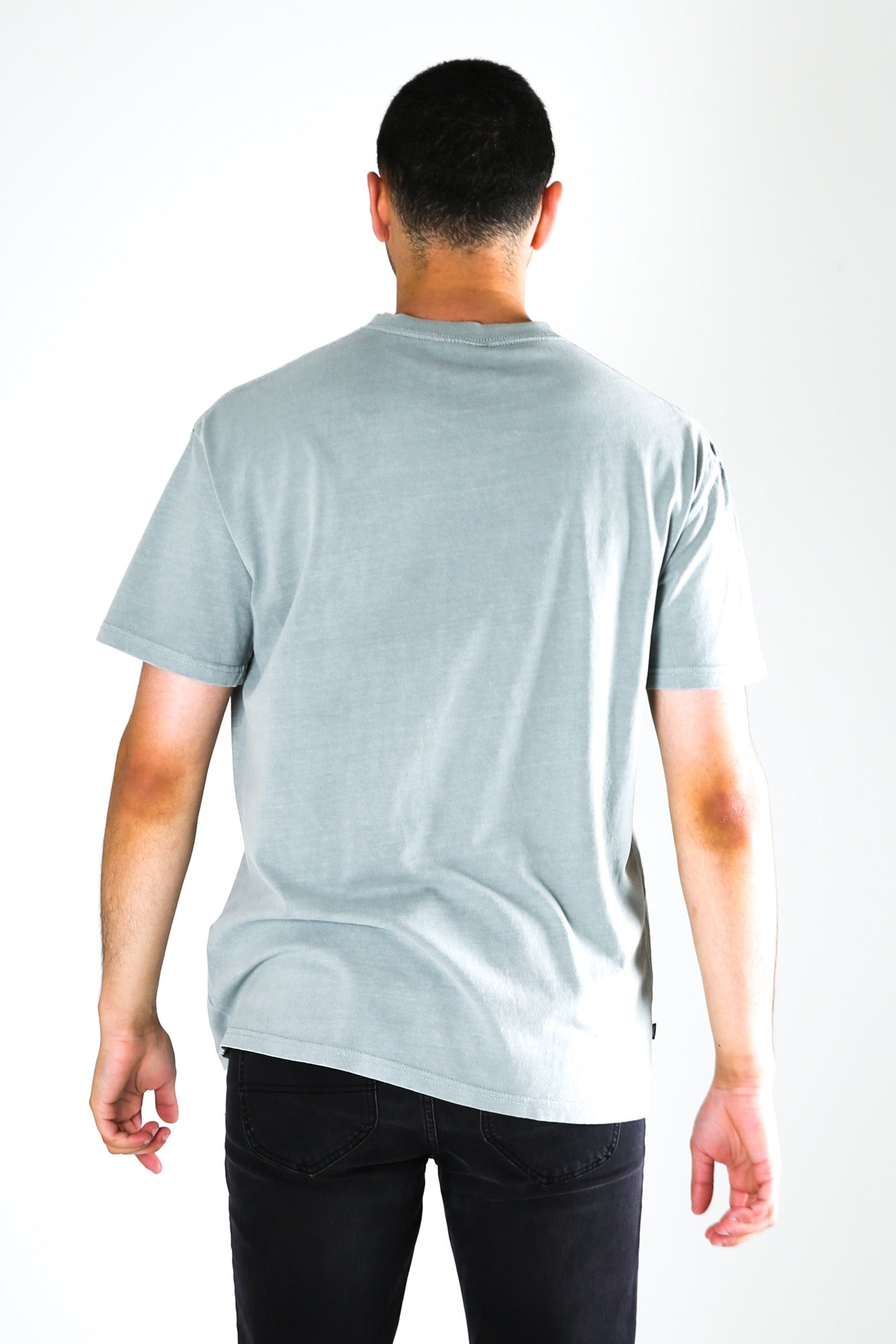Shadow Stock Short Sleeve Tee Pigment Pale Grey
