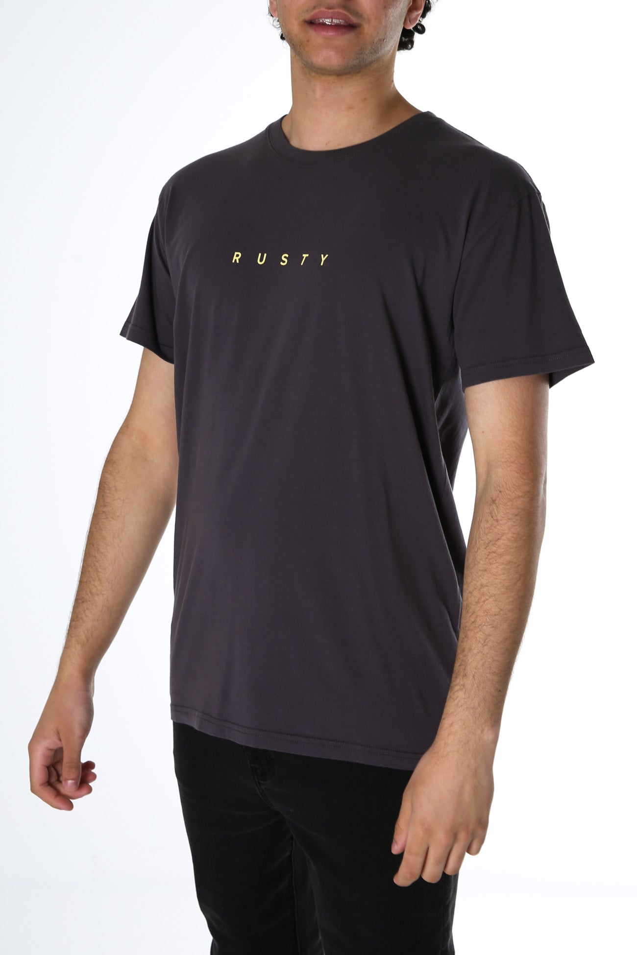 Short Cut Short Sleeve Tee Coal