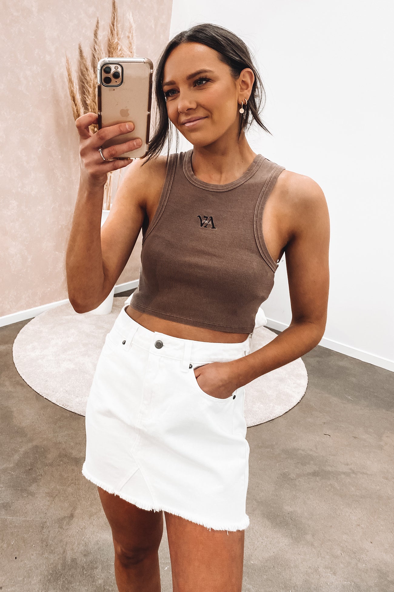 Siena Skirt White