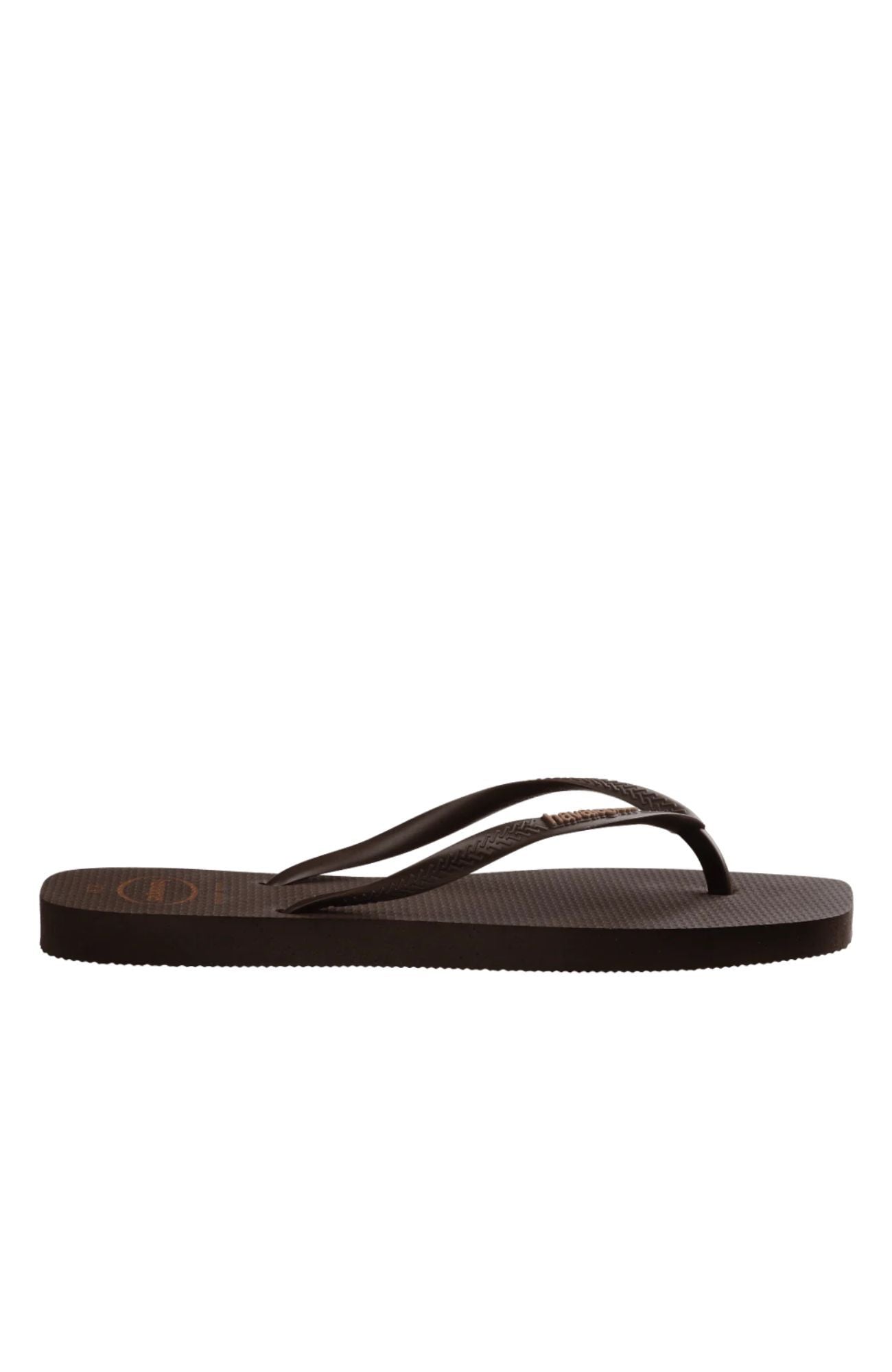 Slim Square Logo Pop Up Dark Brown