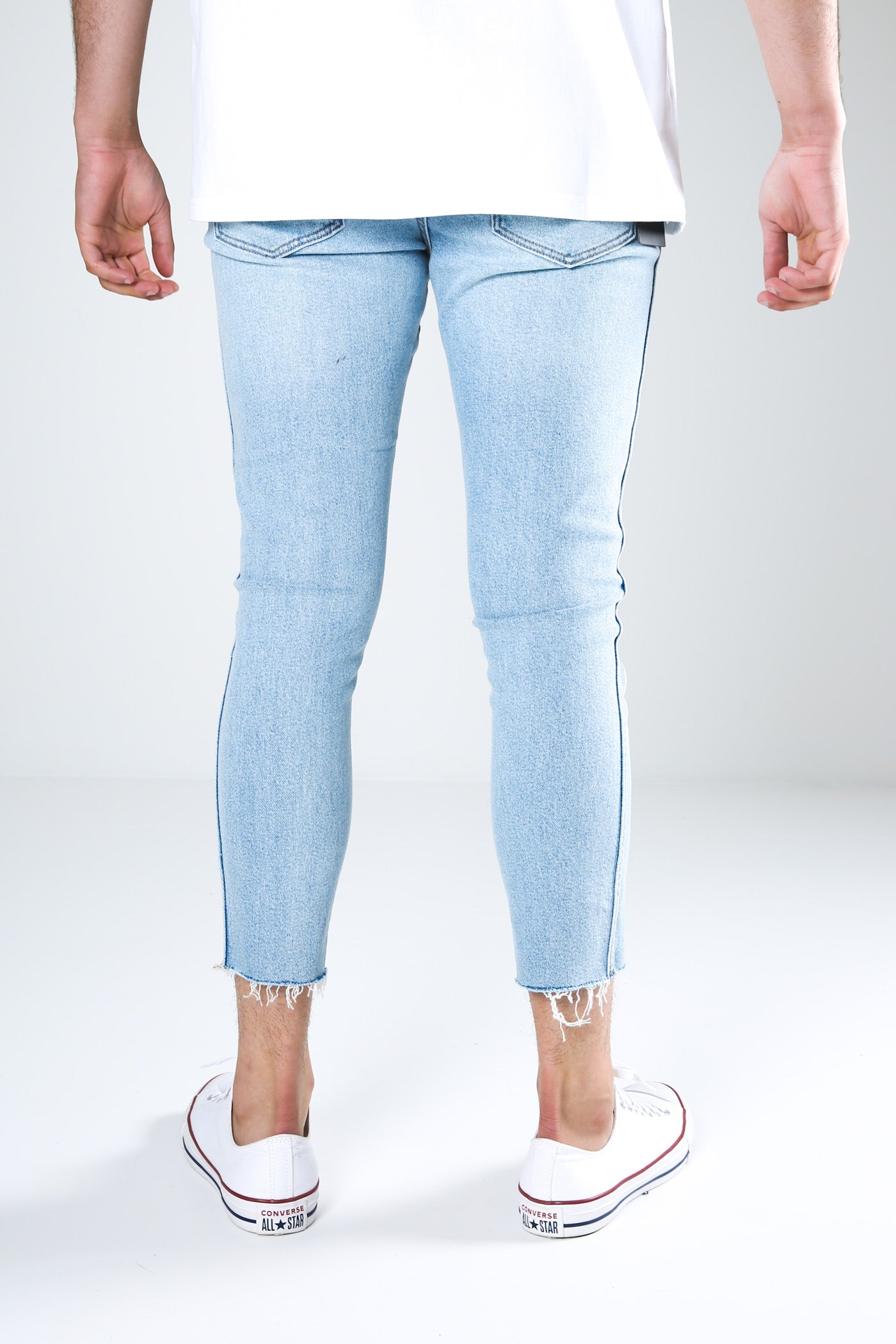 Smith R28 Skinny Cropped Jean Love Buzz