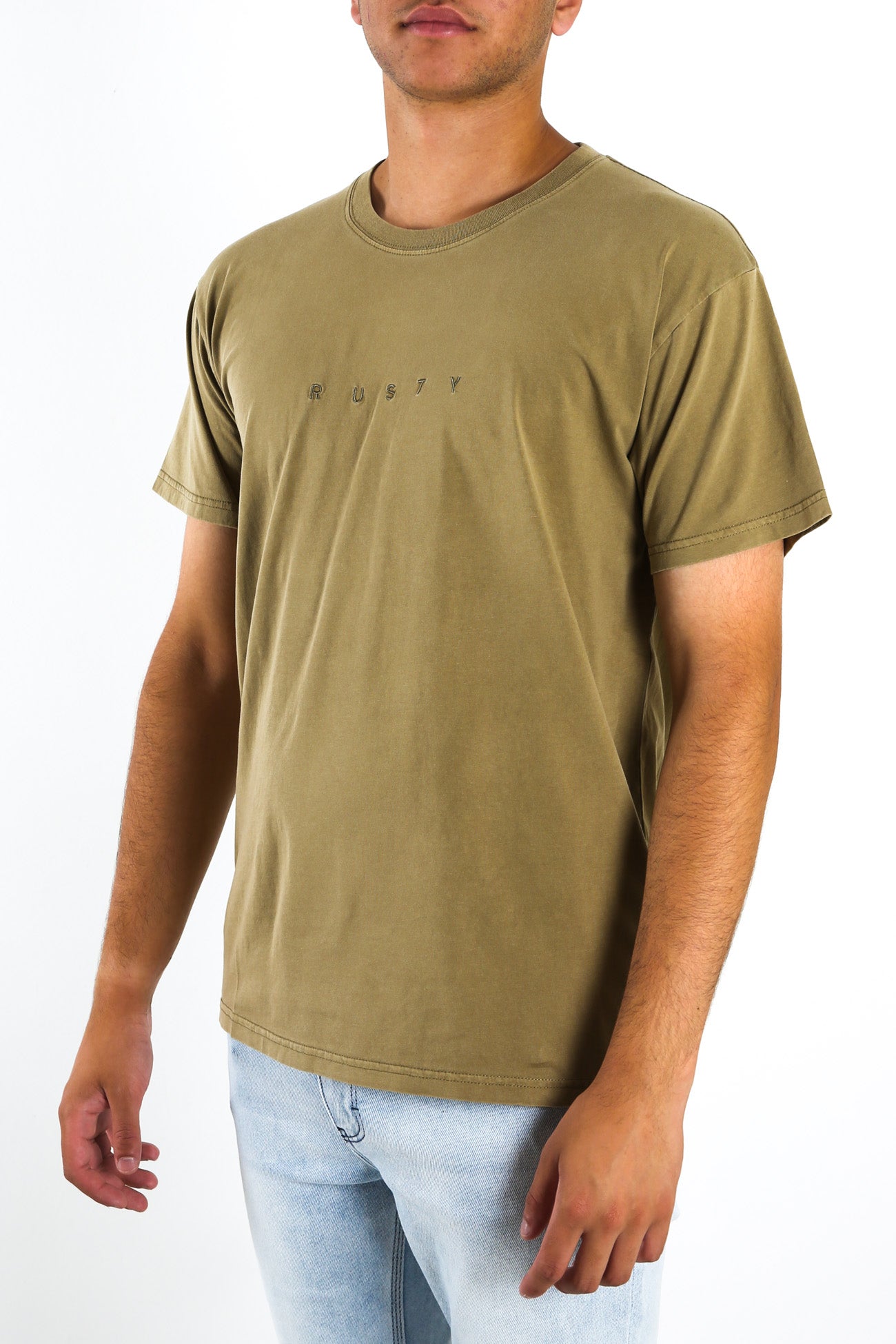 Special Cut Short Sleeve Tee Covert Green