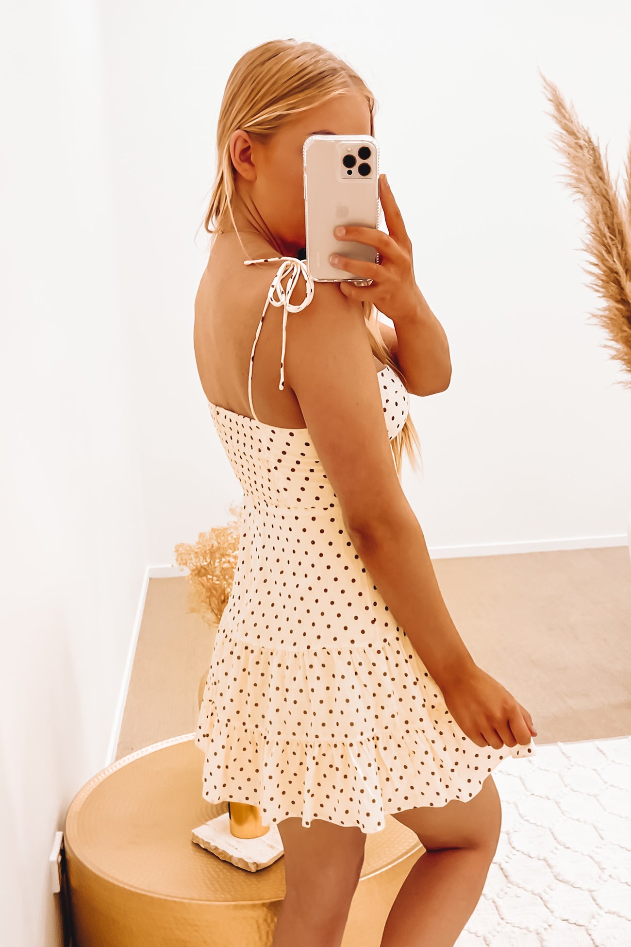 Spencer Mini Dress Cream