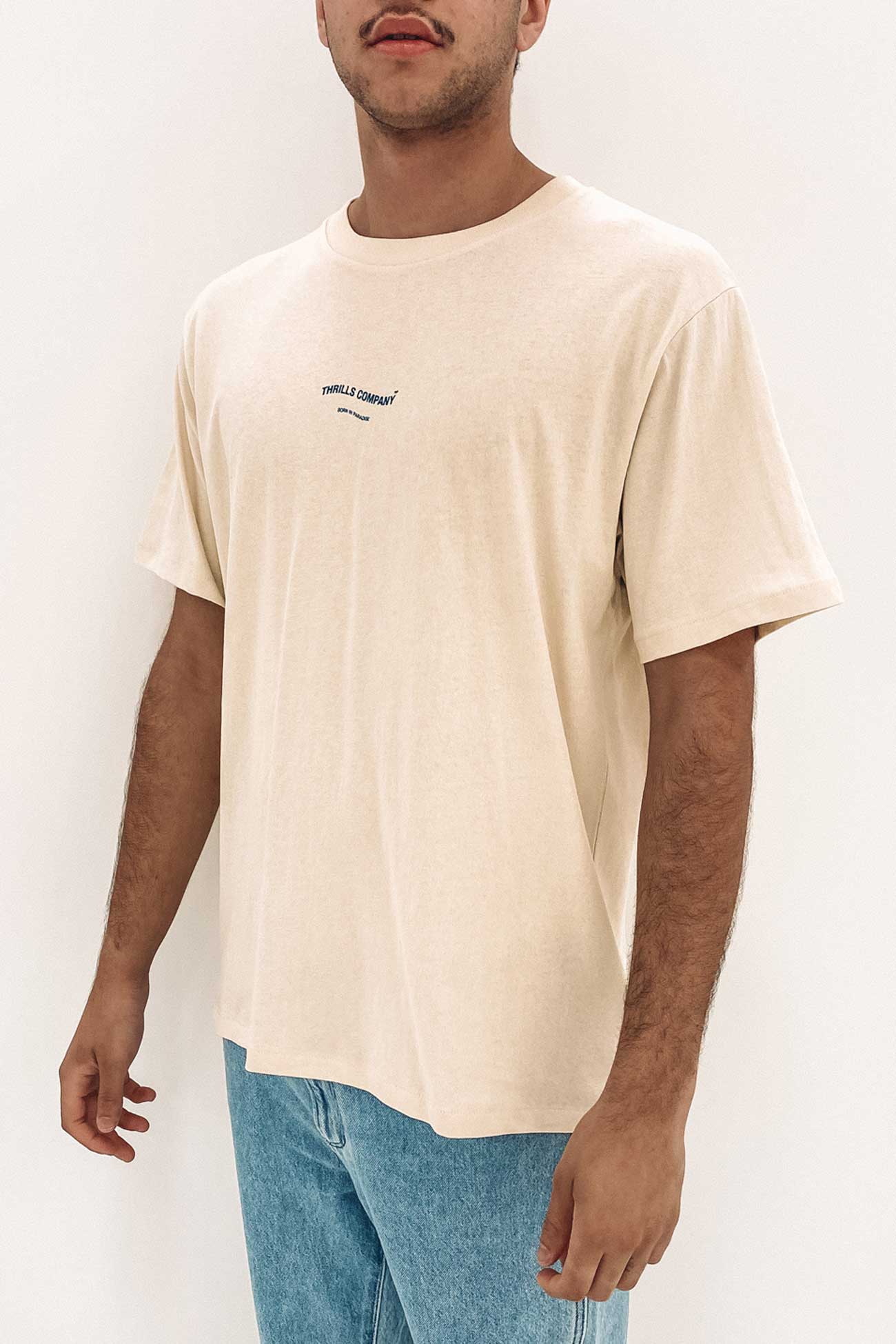 Stamp Wave Merch Fit Tee Heritage White
