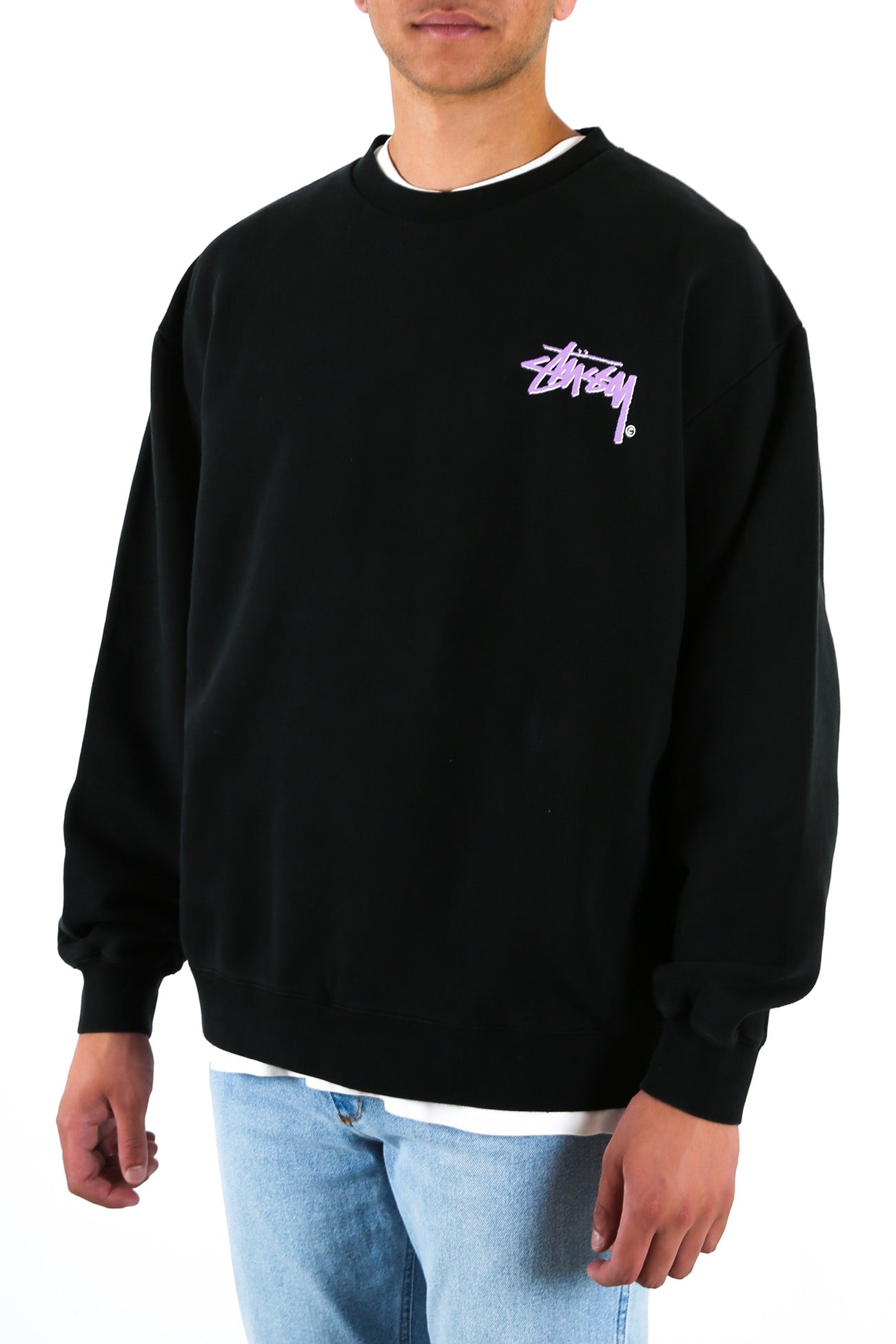 Stock Shadow Crew Pigment Black