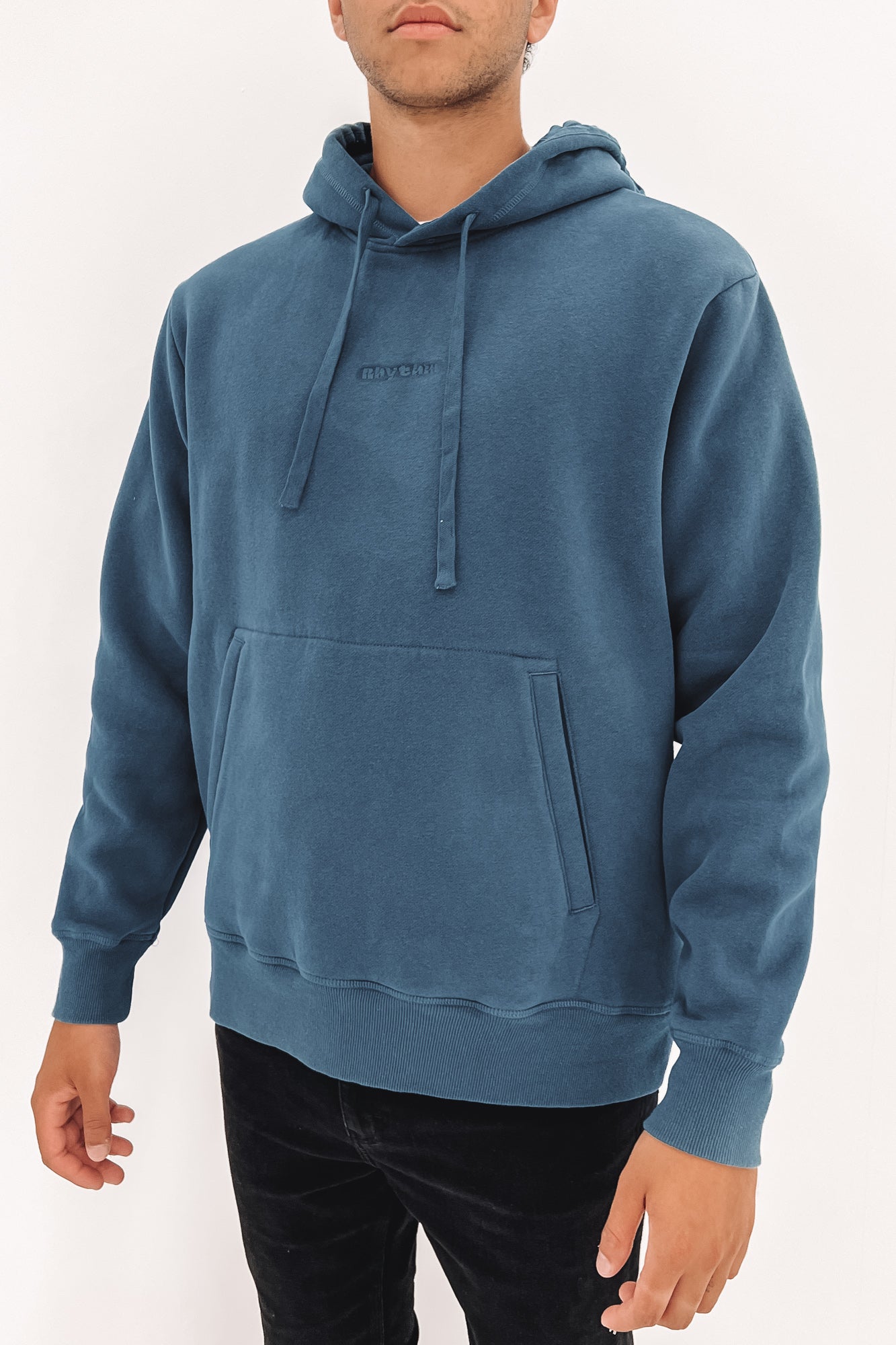Strand Fleece Hood Storm Blue
