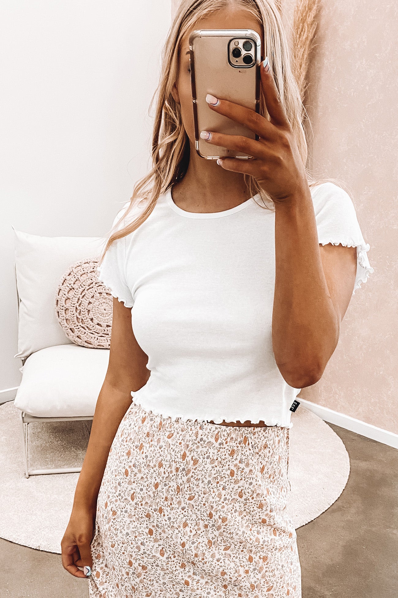 Take You Away Tee White
