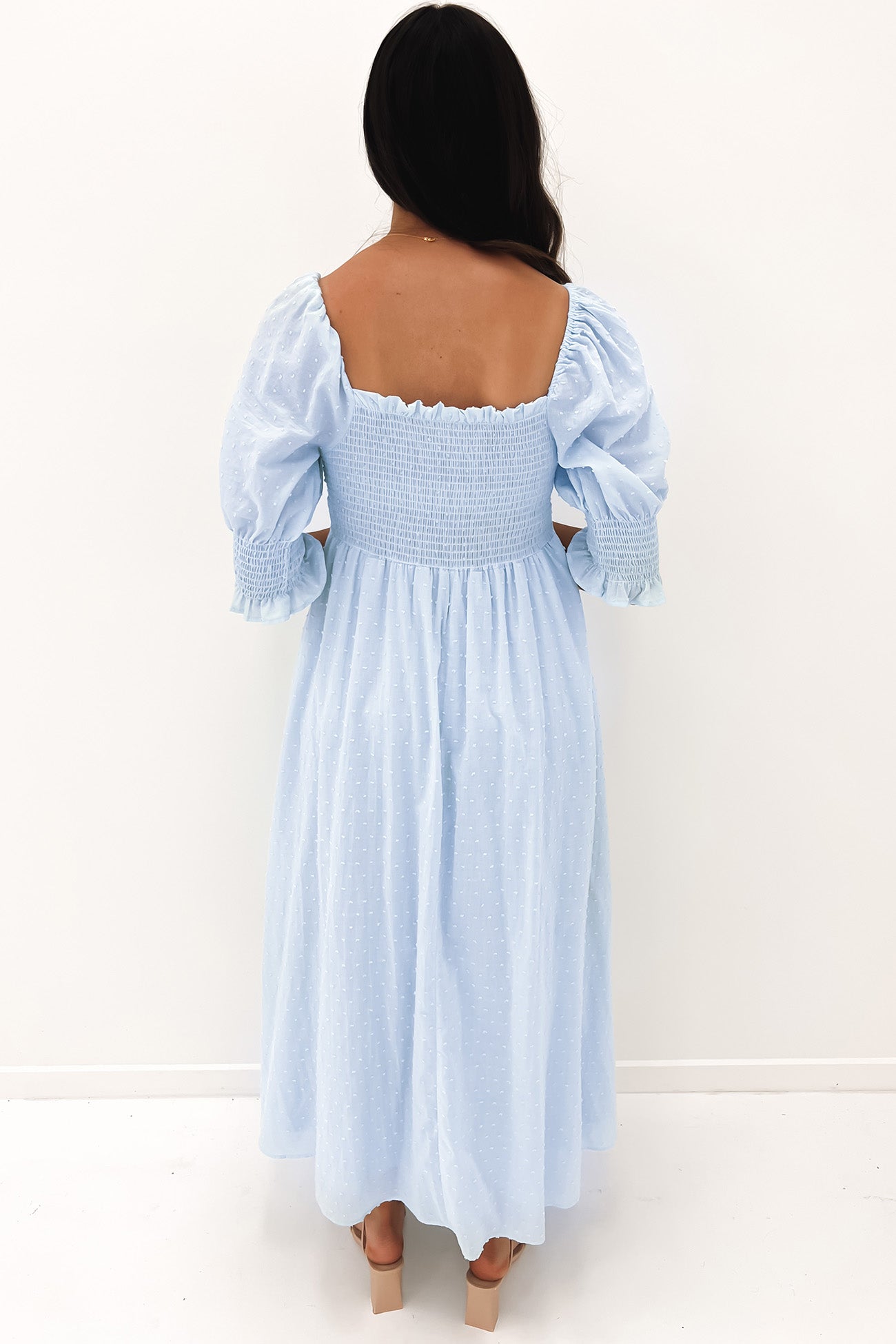 Ted Midi Dress Light Blue