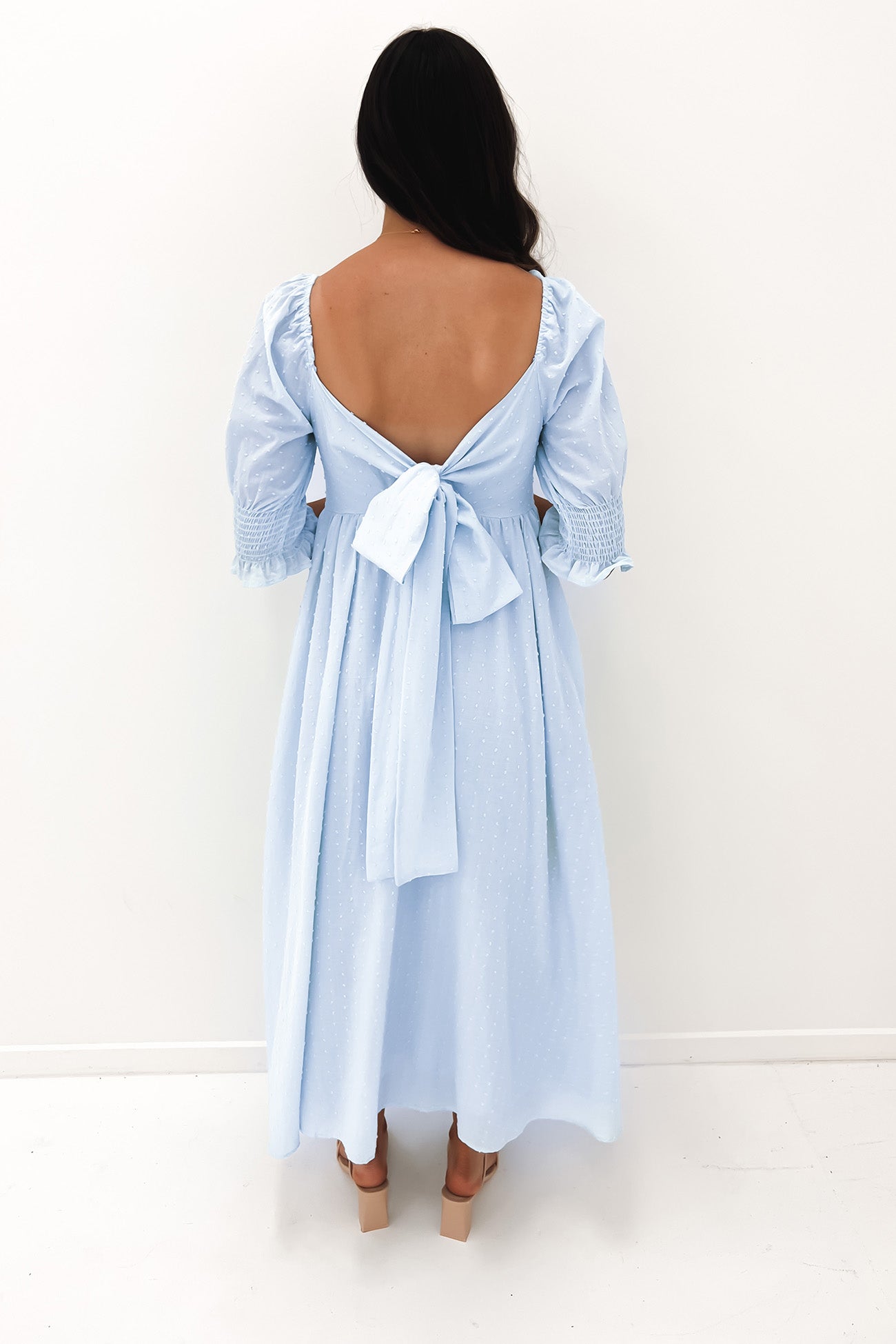 Ted Midi Dress Light Blue