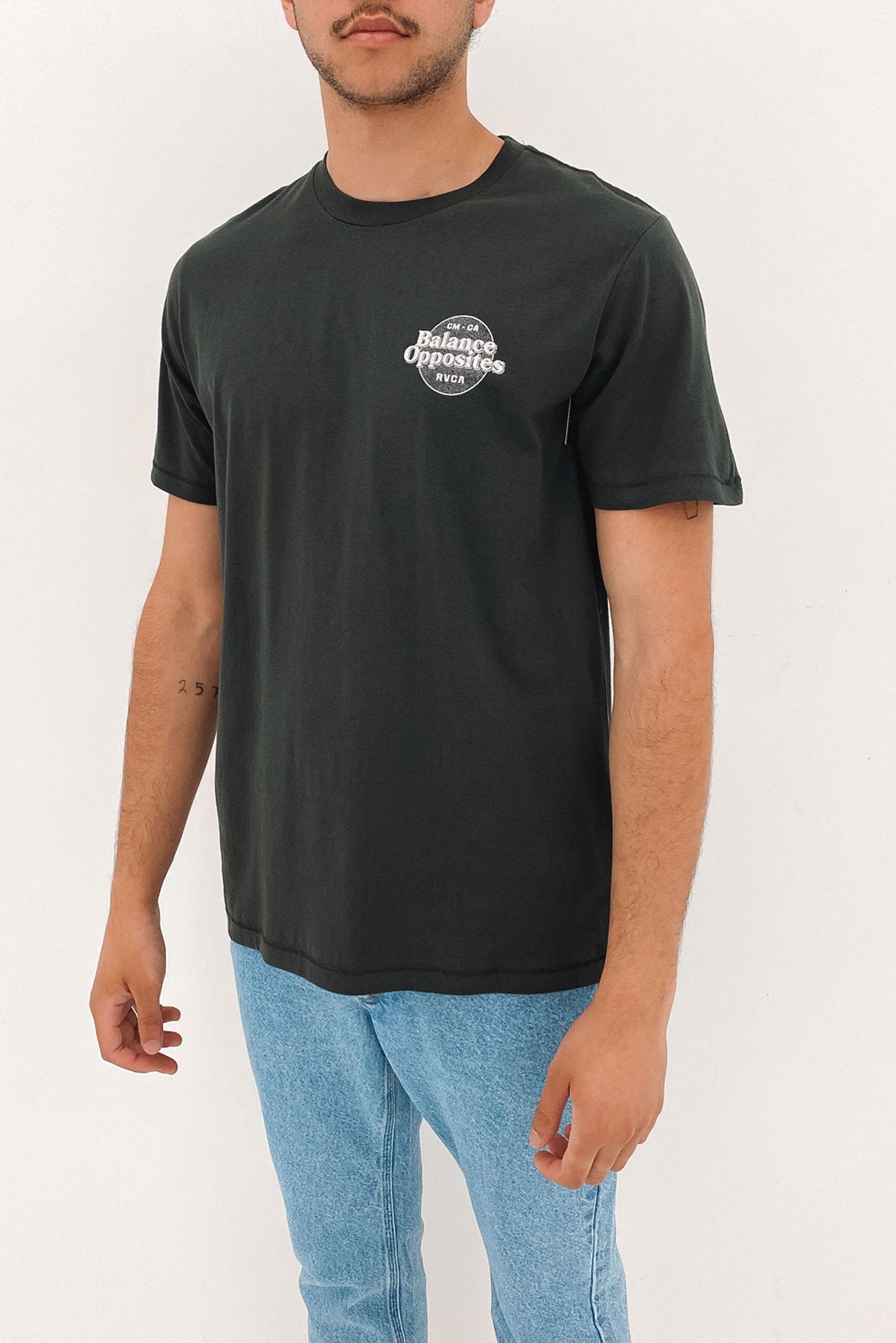 The Score Short Sleeve Tee Pirate Black