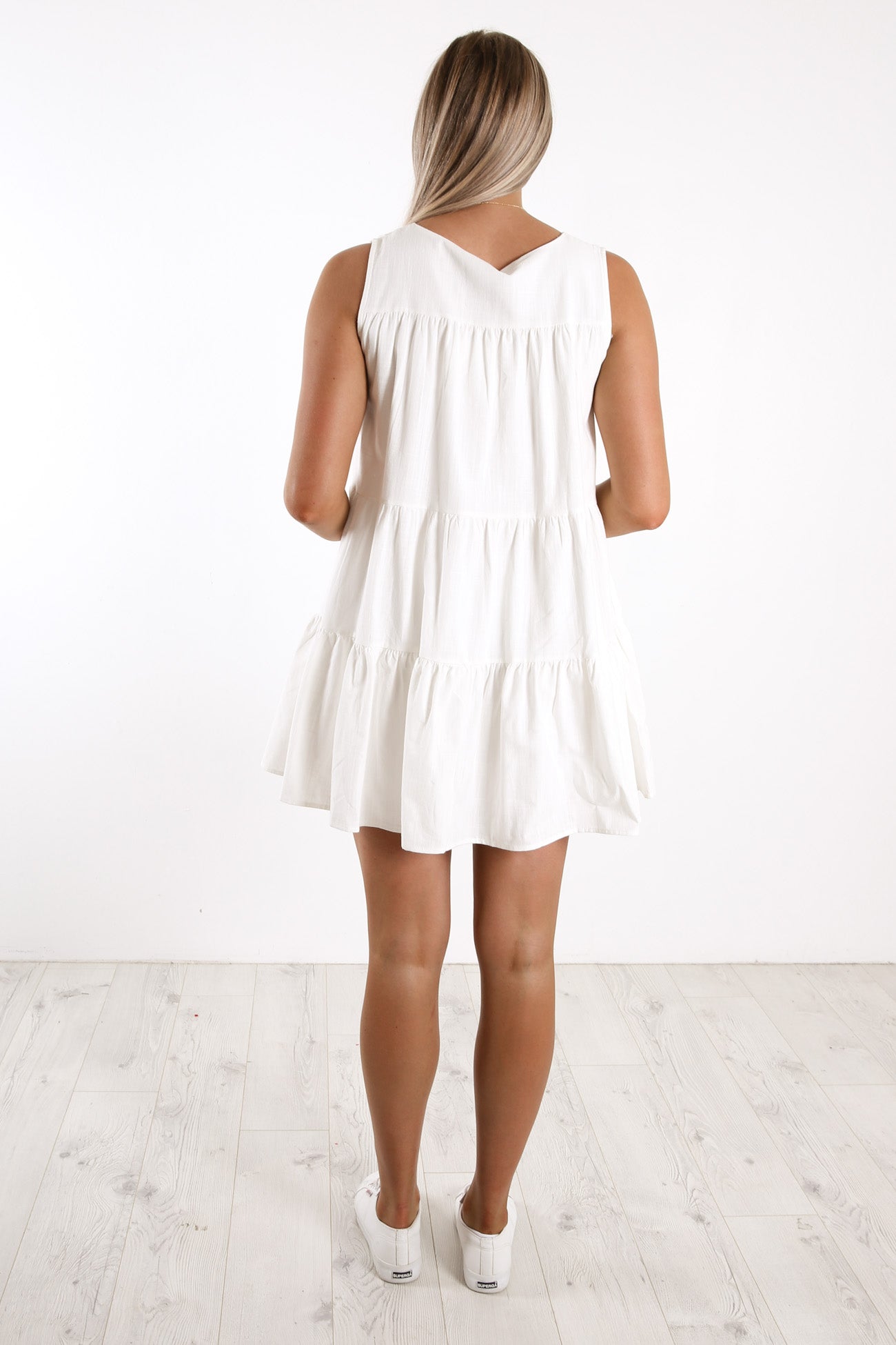 Tilly Dress White