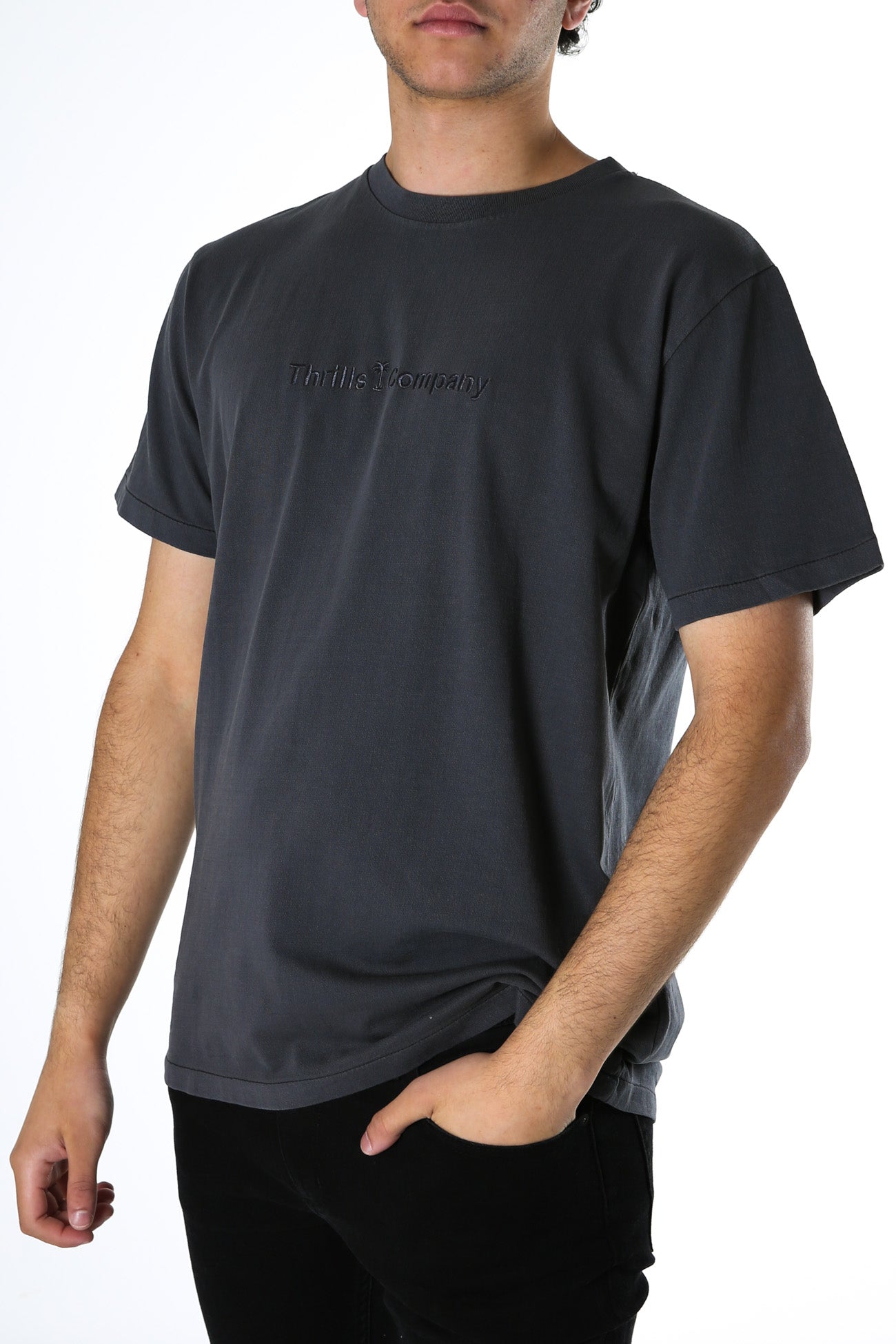 Tonal Thrills Company Embro Merch Fit Tee Merch Black