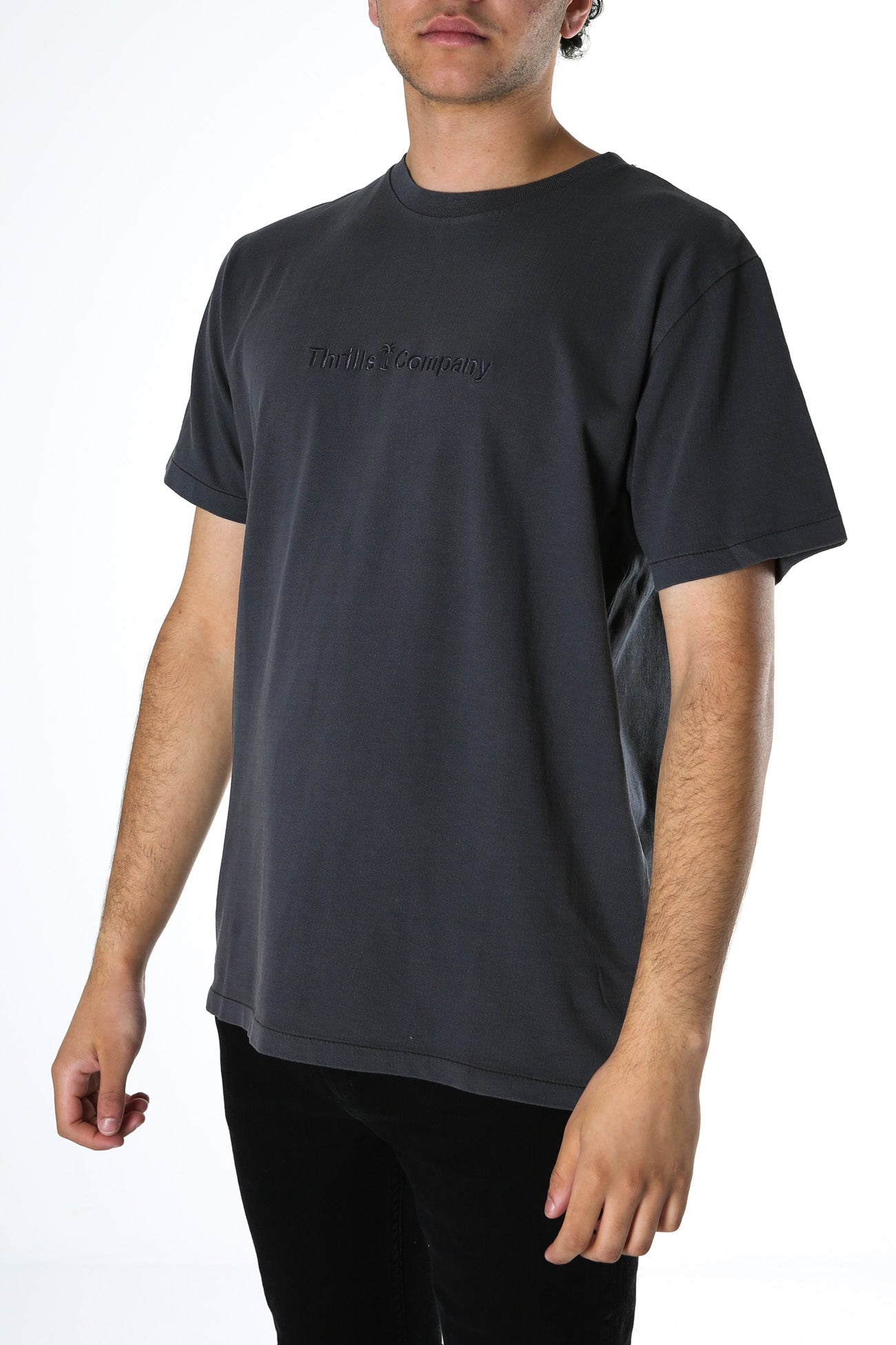 Tonal Thrills Company Embro Merch Fit Tee Merch Black