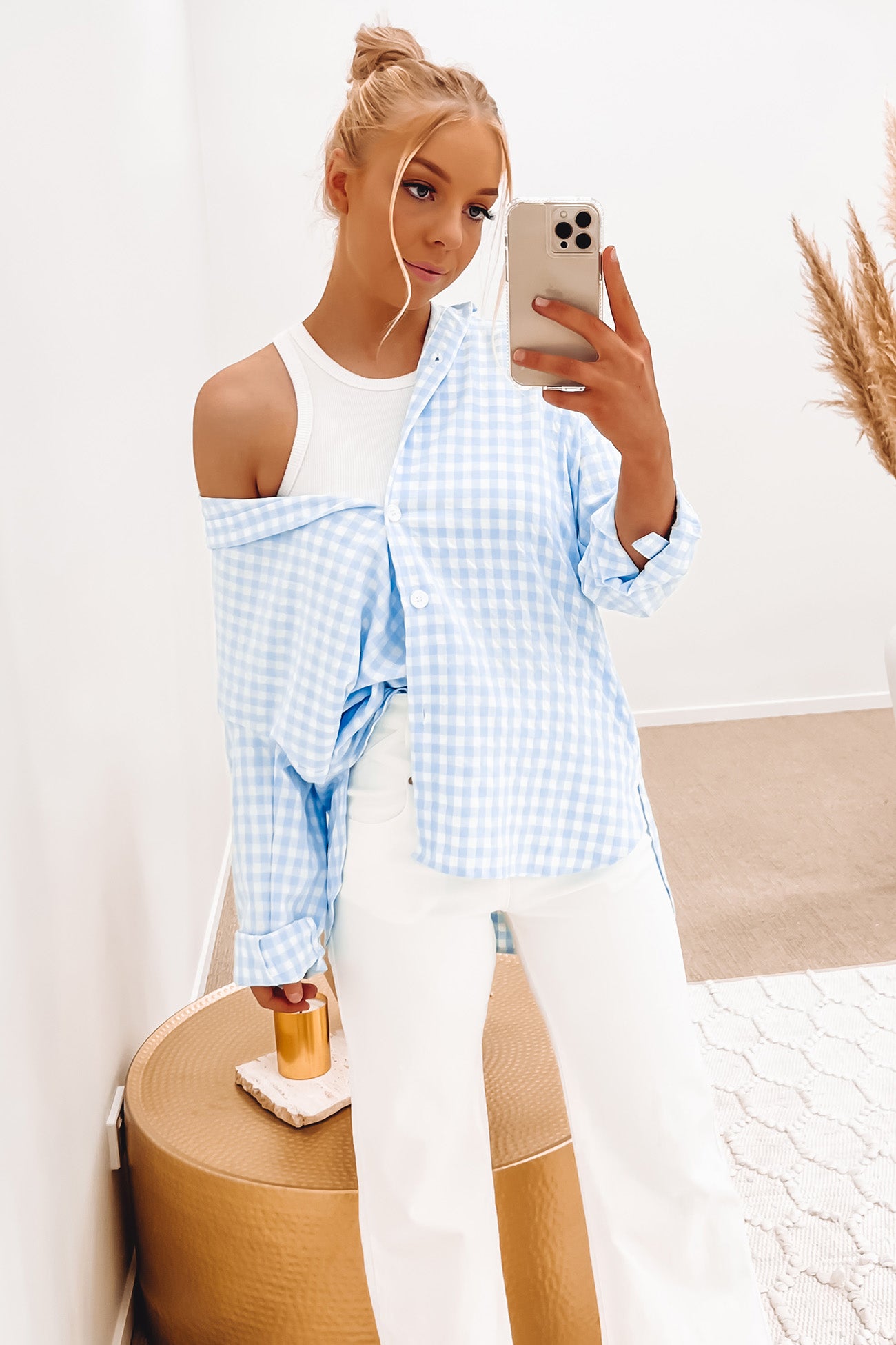 Tory Shirt Check Blue