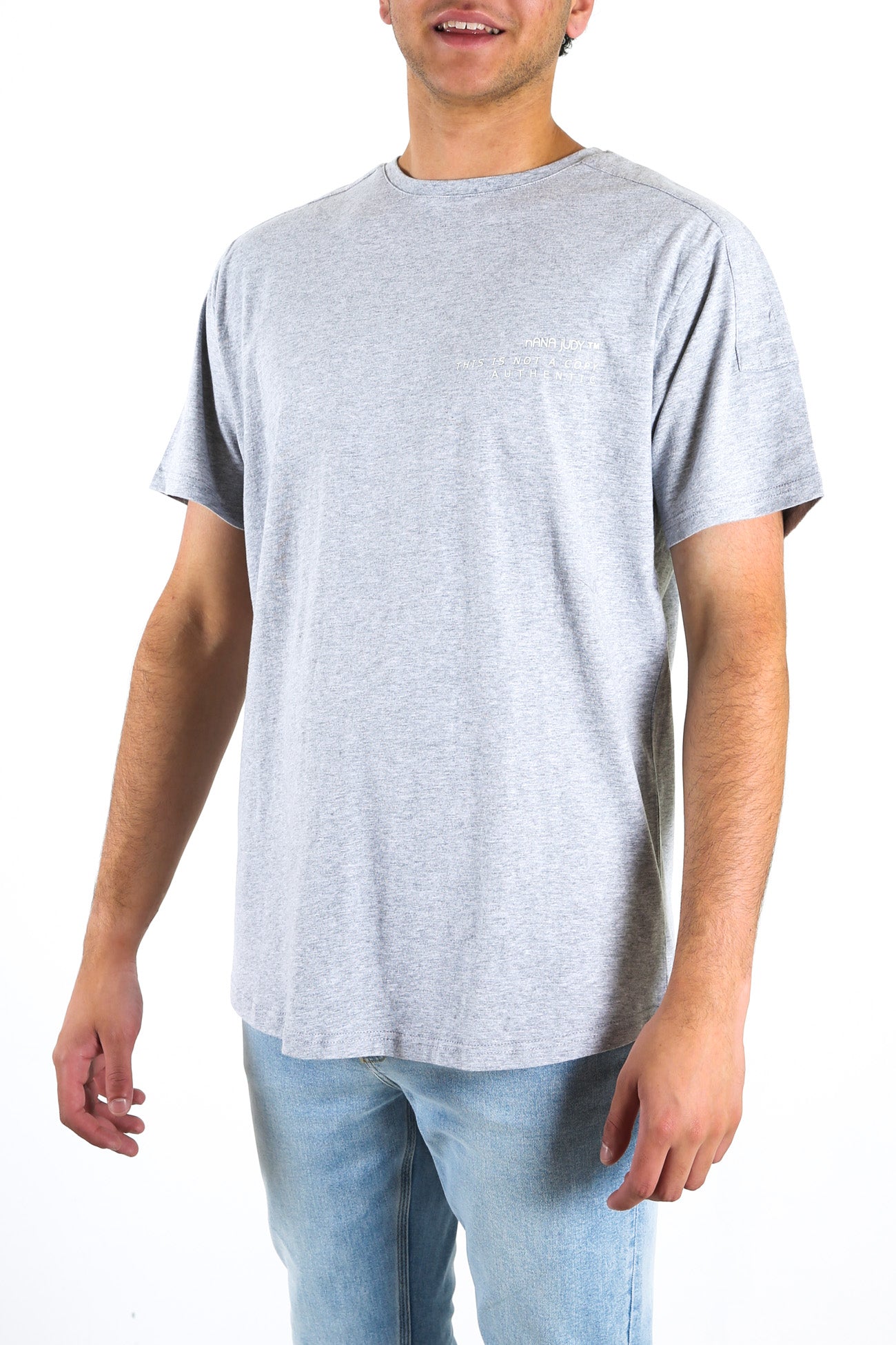 Trademark T-Shirt Grey Marle