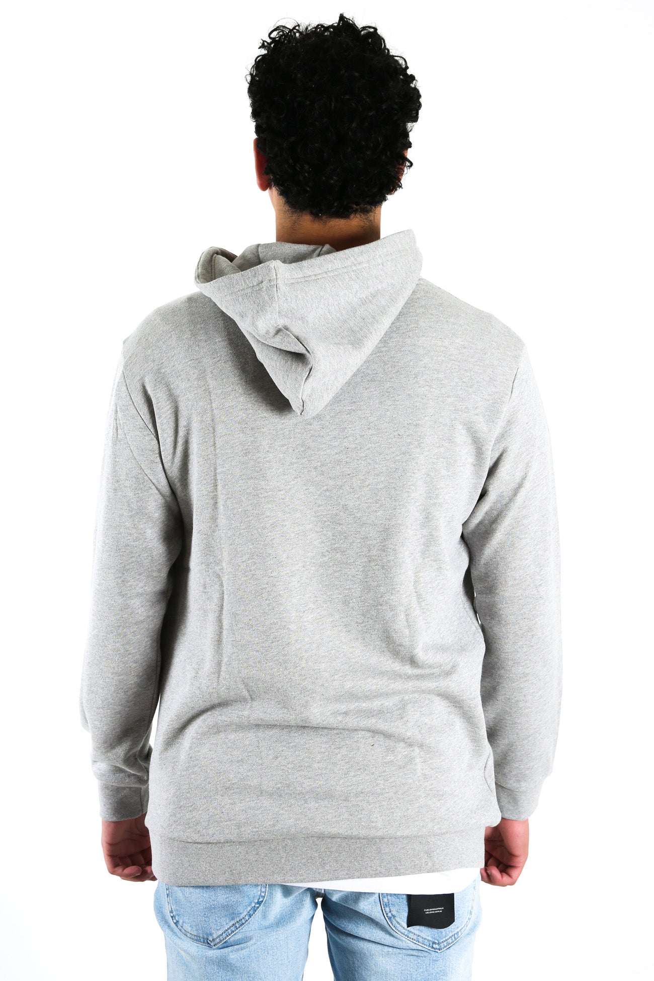 Trefoil Hoodie Medium Grey Heather