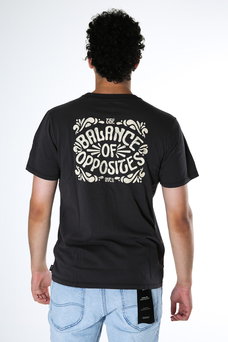 Trippy Times Short Sleeve Tee Washed Black