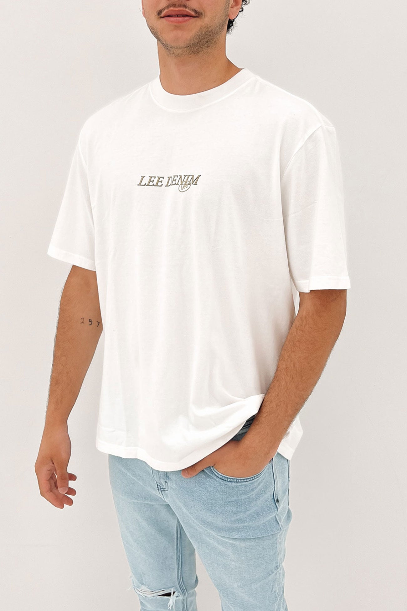 Tuileries Baggy Tee Vintage White