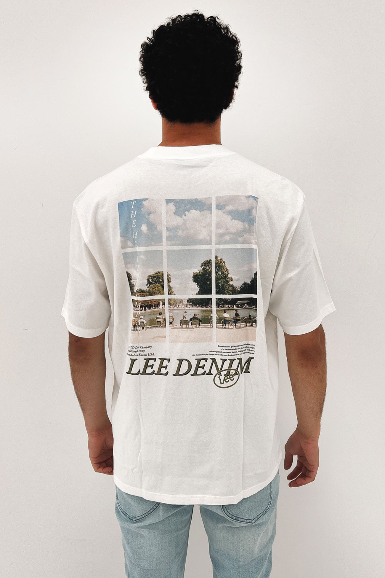 Tuileries Baggy Tee Vintage White