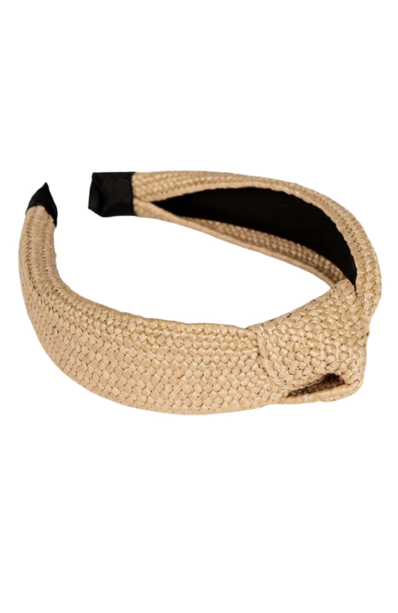 Luna Knotted Headband Tan