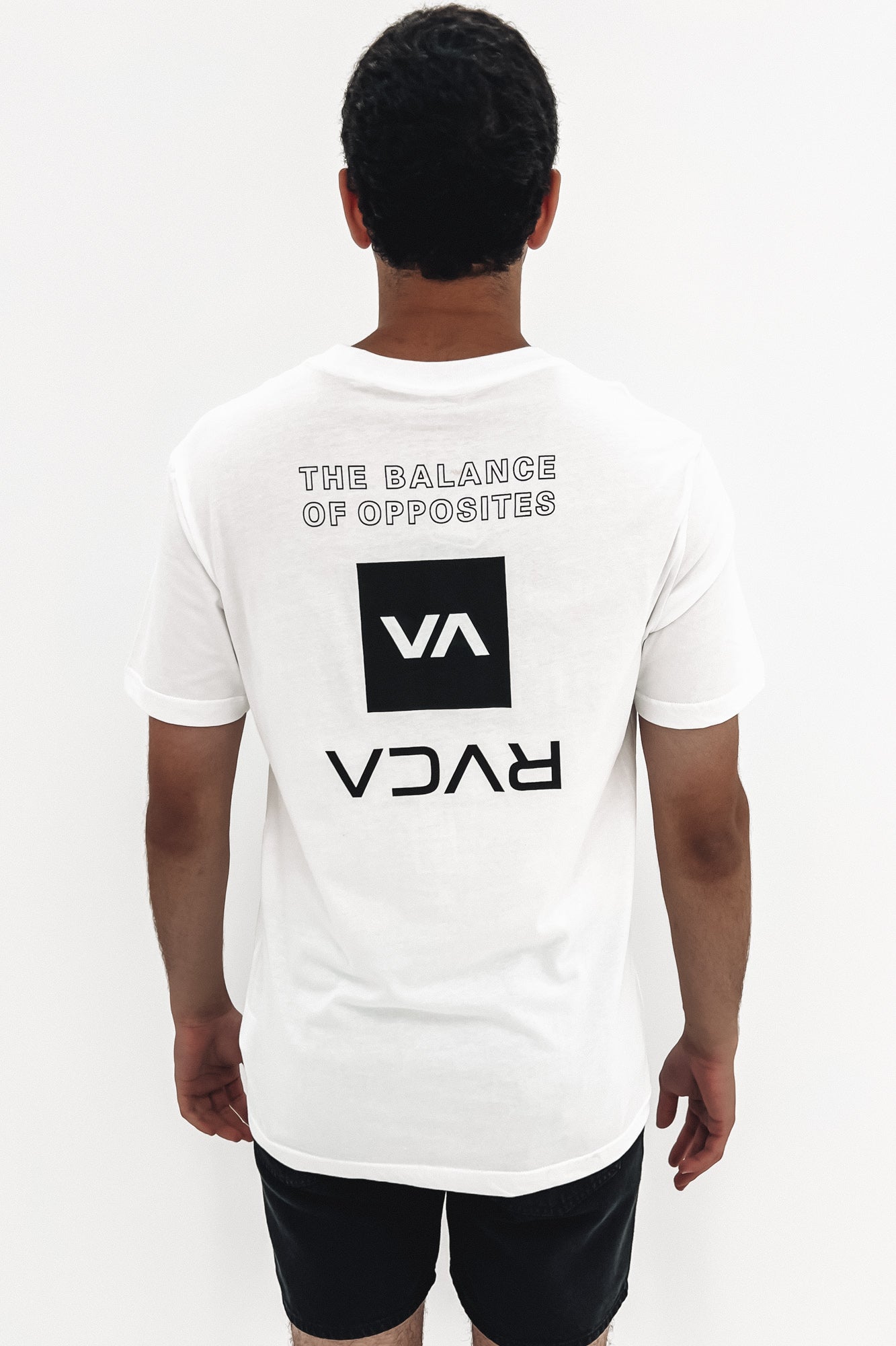 Upstate Short Organic Sleeve Tee White