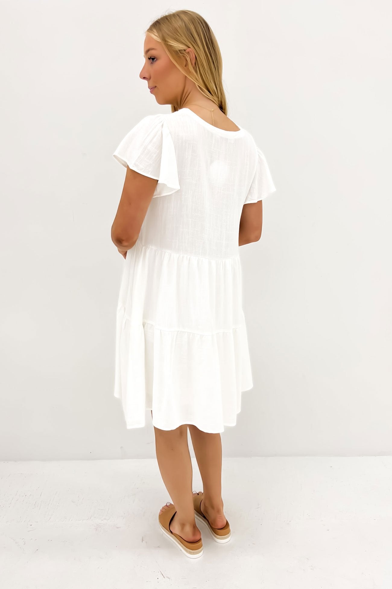 Valery Mini Dress White