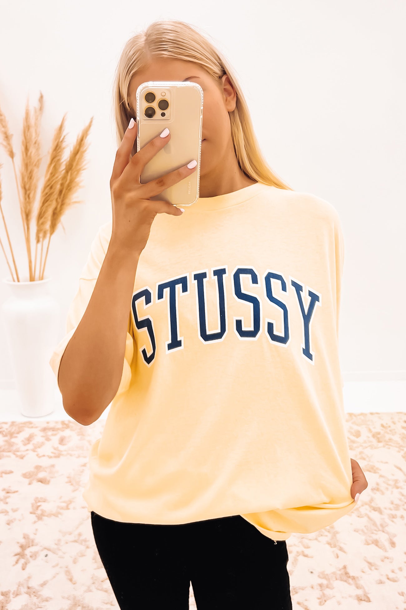 Varsity Relaxed Tee Vanilla