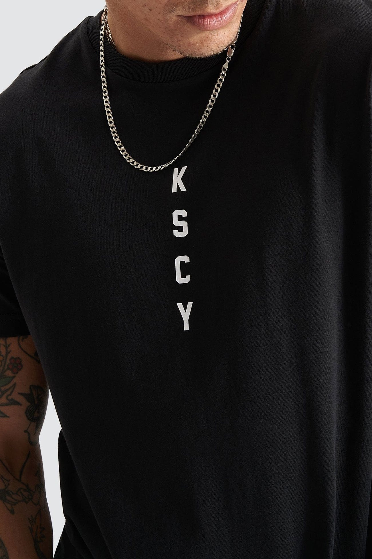 Vigour Dual Curved Tee Jet Black