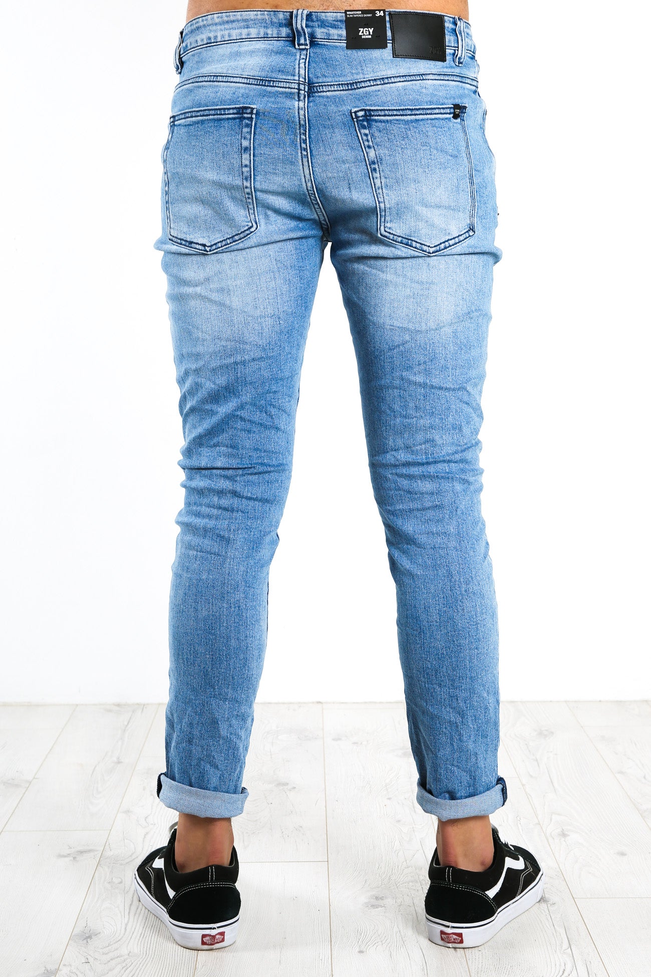 Whatever Jean Code Blue Trash