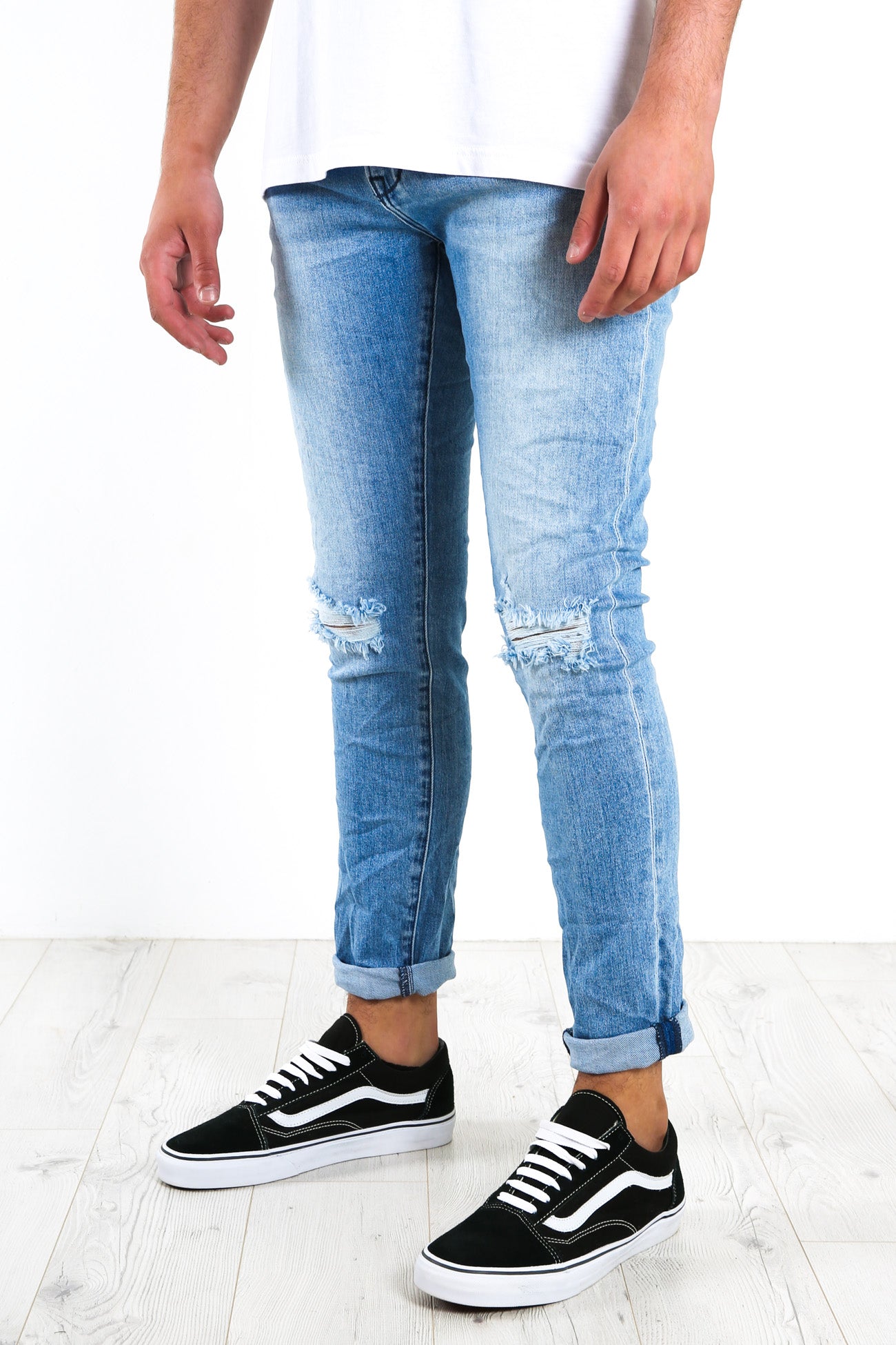 Whatever Jean Code Blue Trash