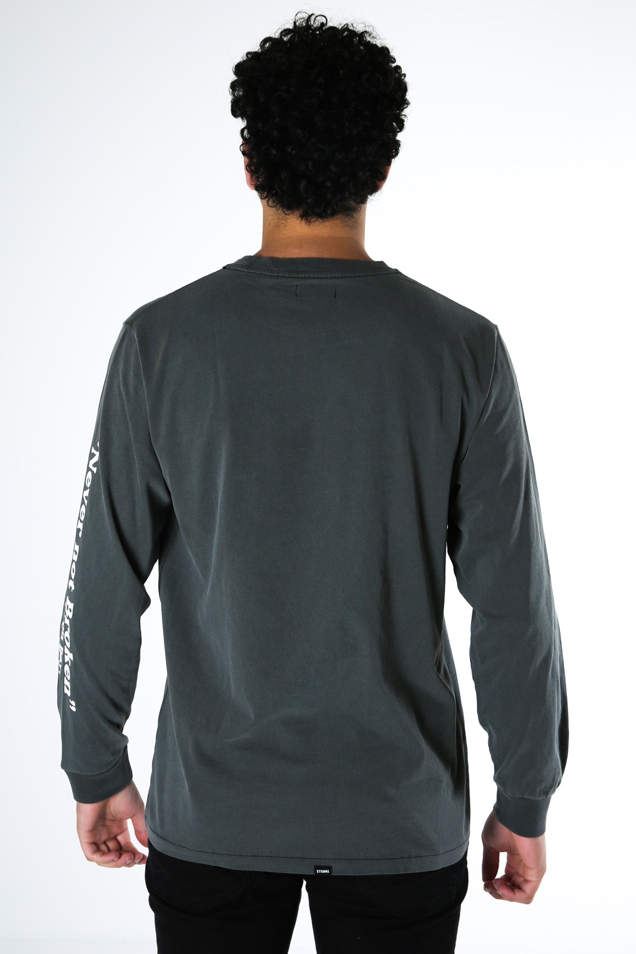Wings of Steel Merch Fit Long Sleeve Tee Merch Black