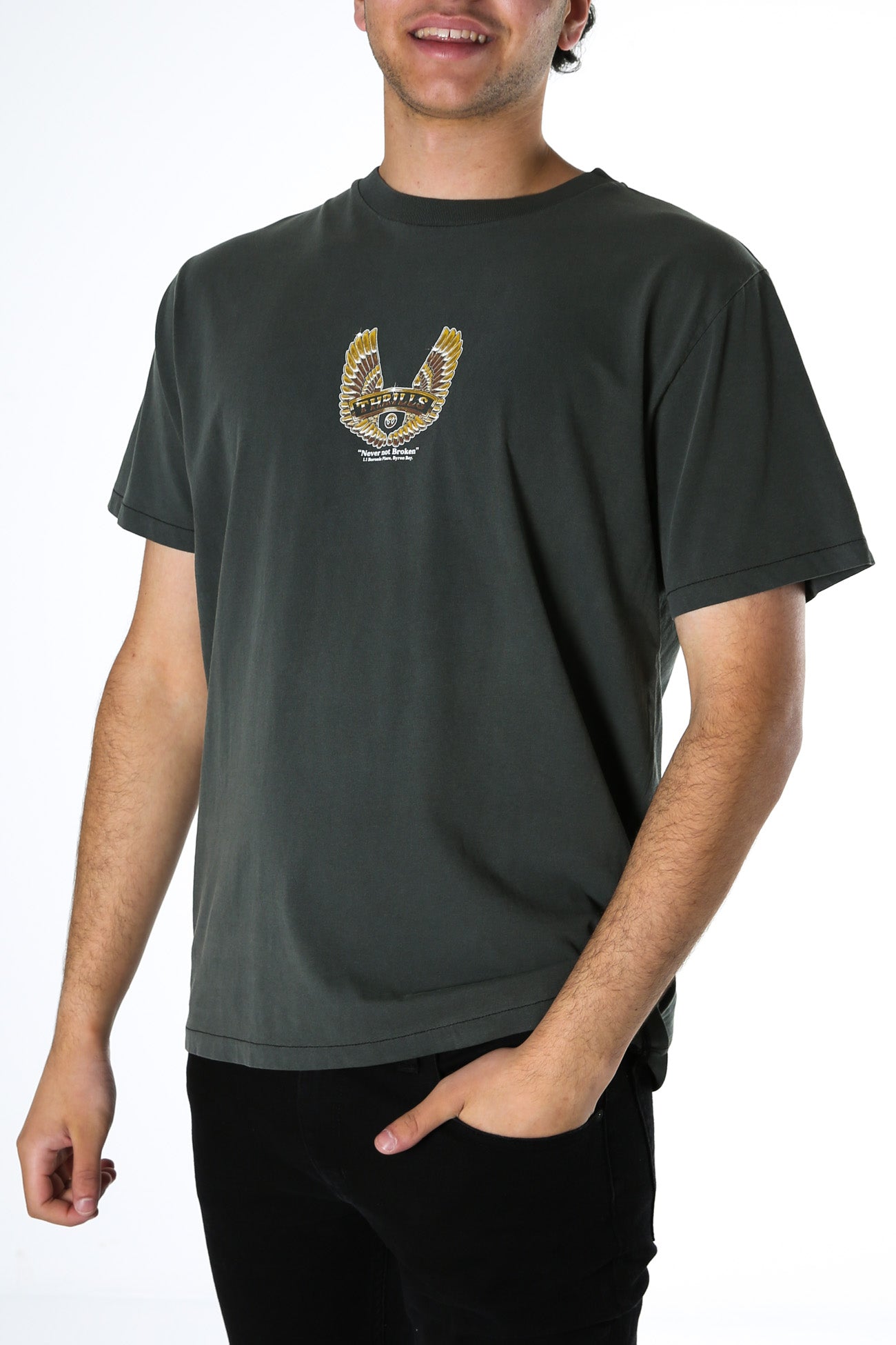 Wings of Steel Merch Fit Tee Merch Black