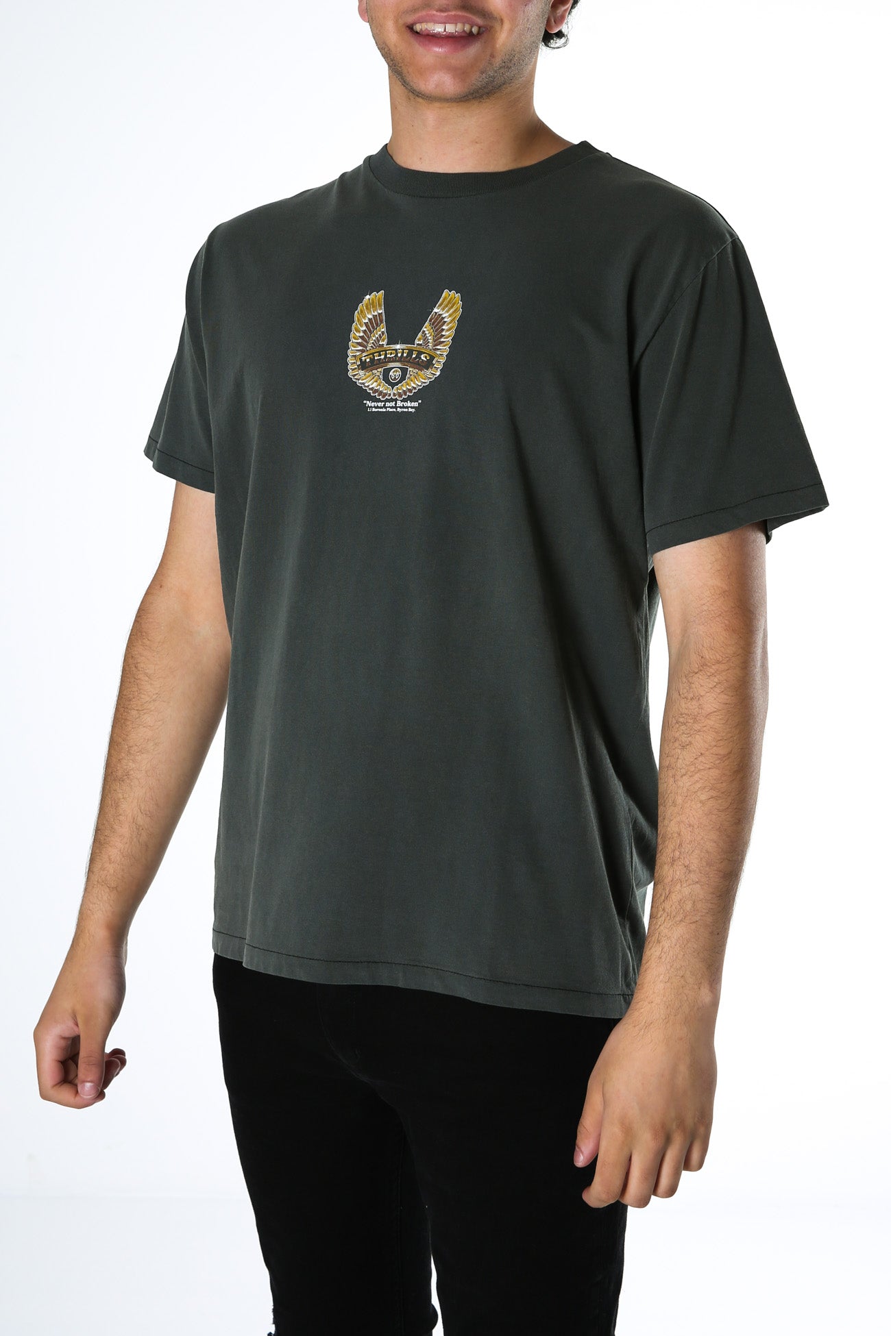 Wings of Steel Merch Fit Tee Merch Black