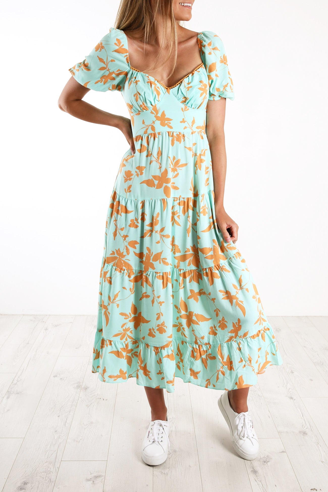 Winnie Dress Turquoise
