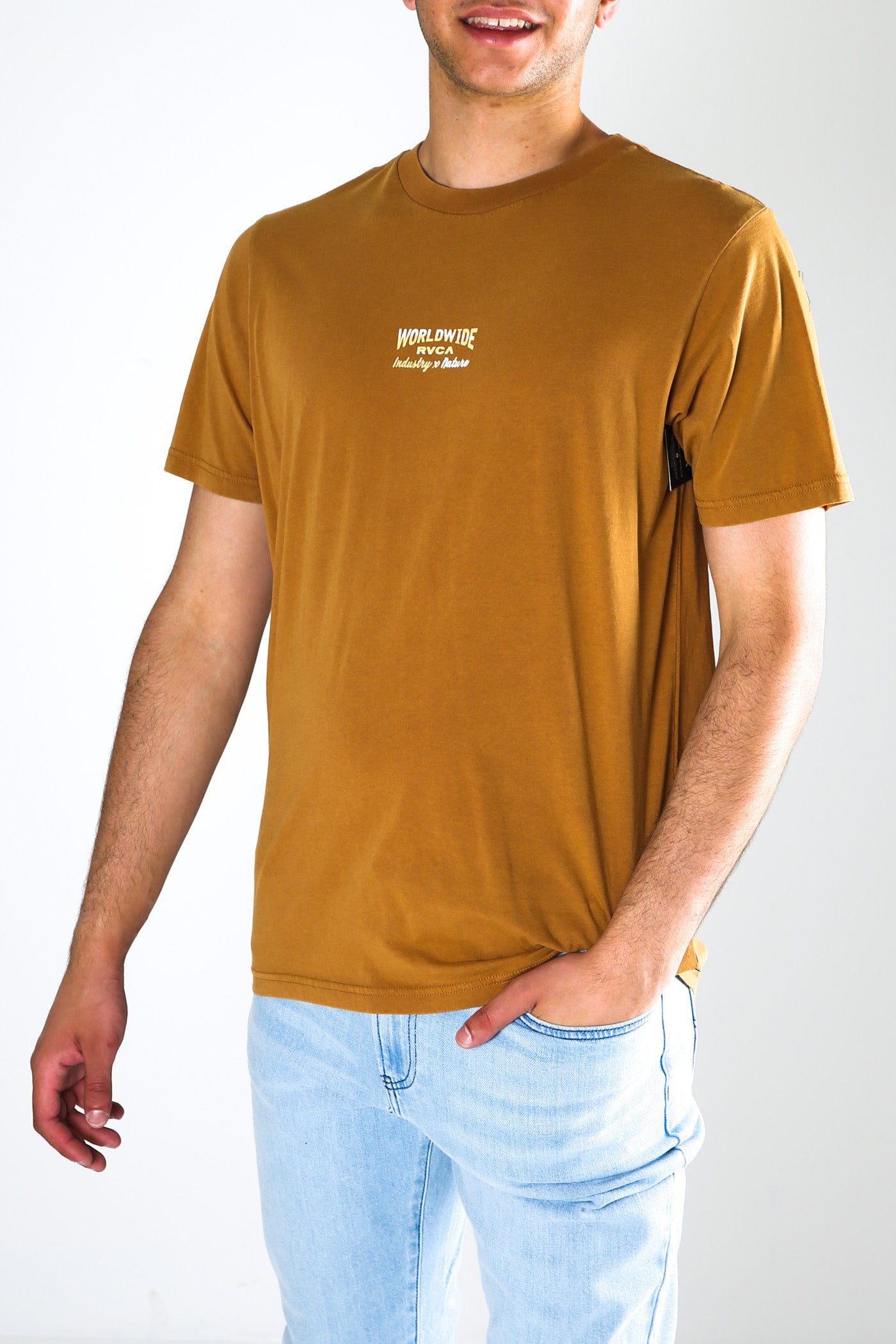 Worldwide Short Sleeve Tee Camel