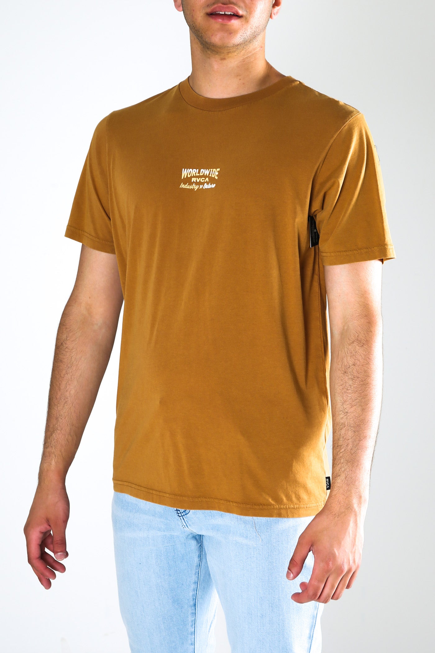 Worldwide Short Sleeve Tee Camel