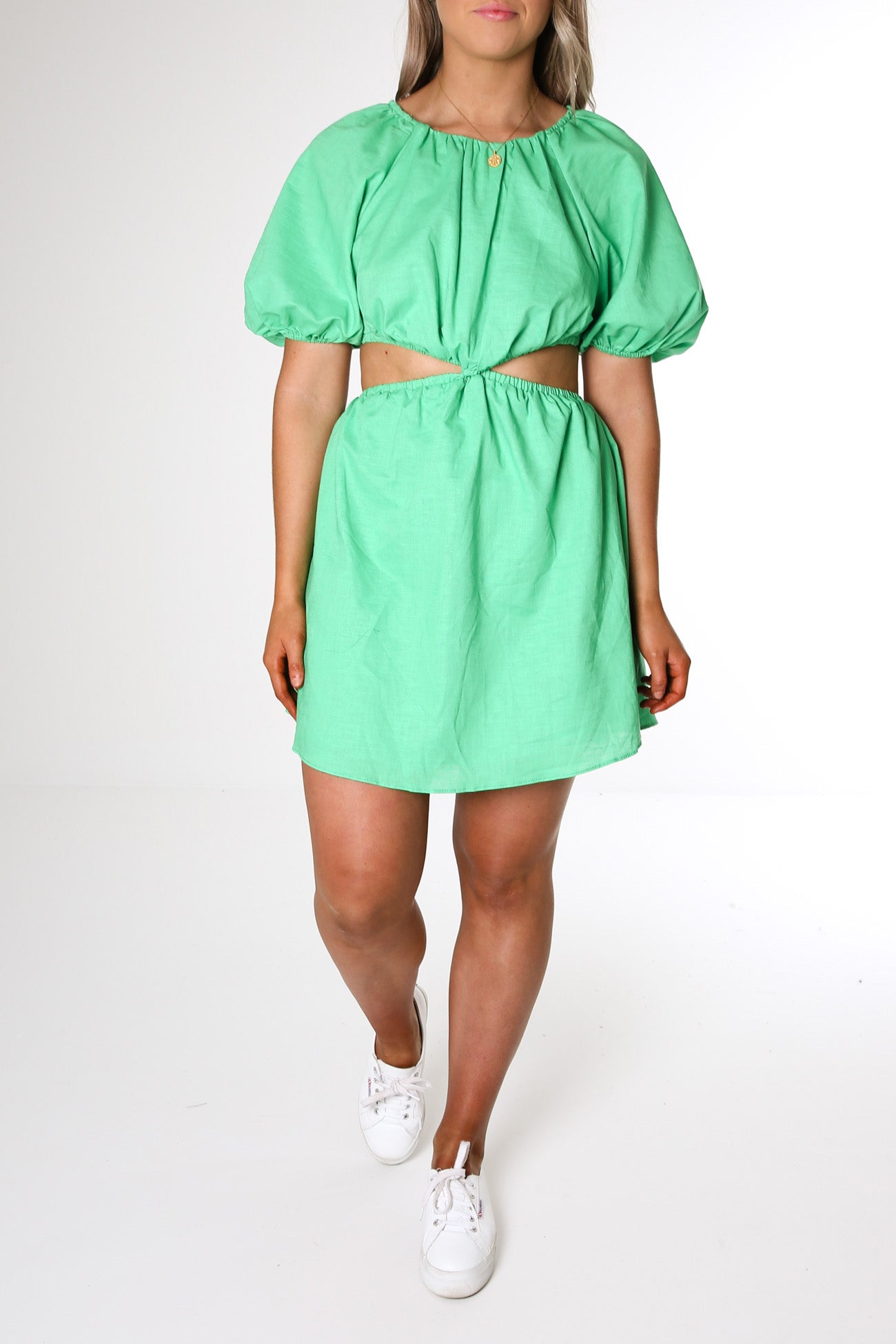 Yasmin Mini Dress Green
