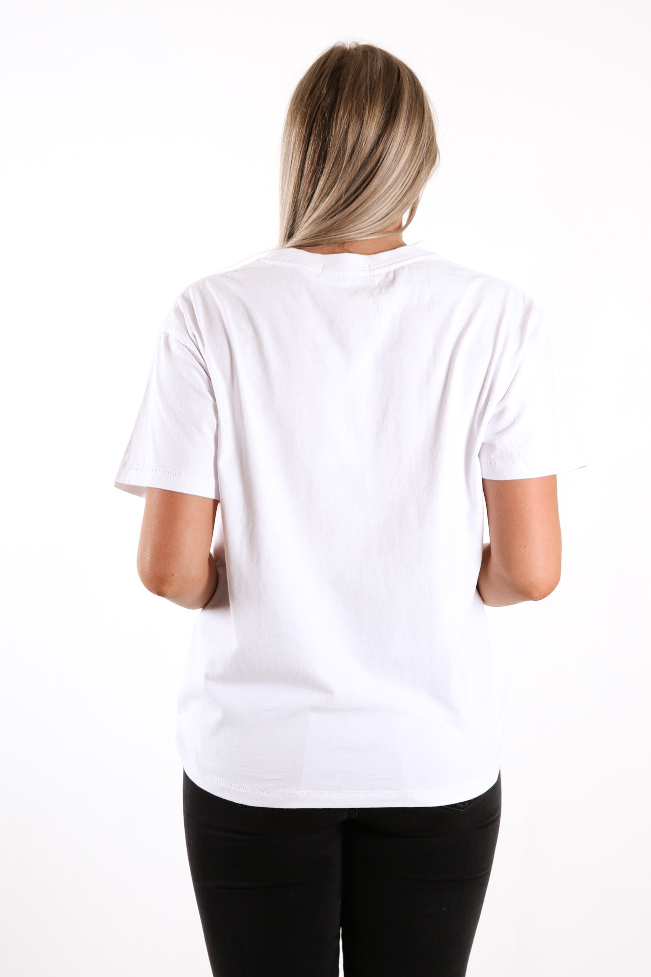 Ying Yang Tee White
